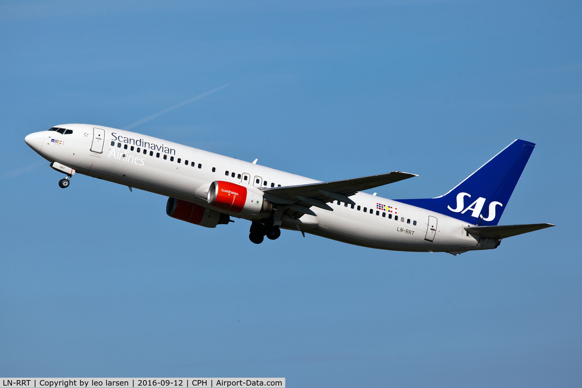 LN-RRT, 2001 Boeing 737-883 C/N 28326, Copenhagen 12.9.16