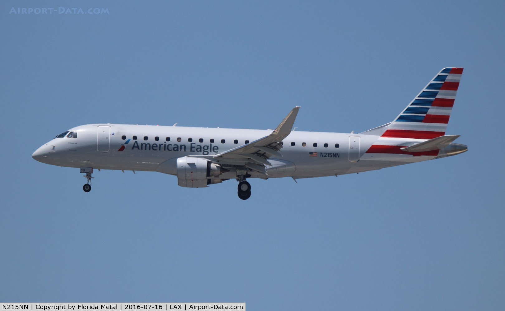 N215NN, 2015 Embraer 175LR (ERJ-170-200LR) C/N 17000511, American Eagle