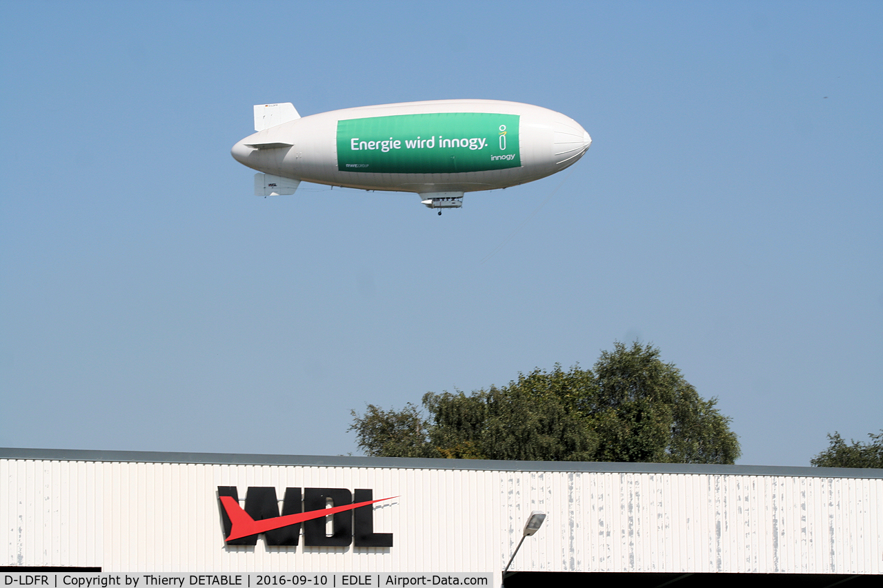 D-LDFR, Luftschiff WDL-1B C/N 107, New deco September 2016 
Saga of blimps WDL on FB