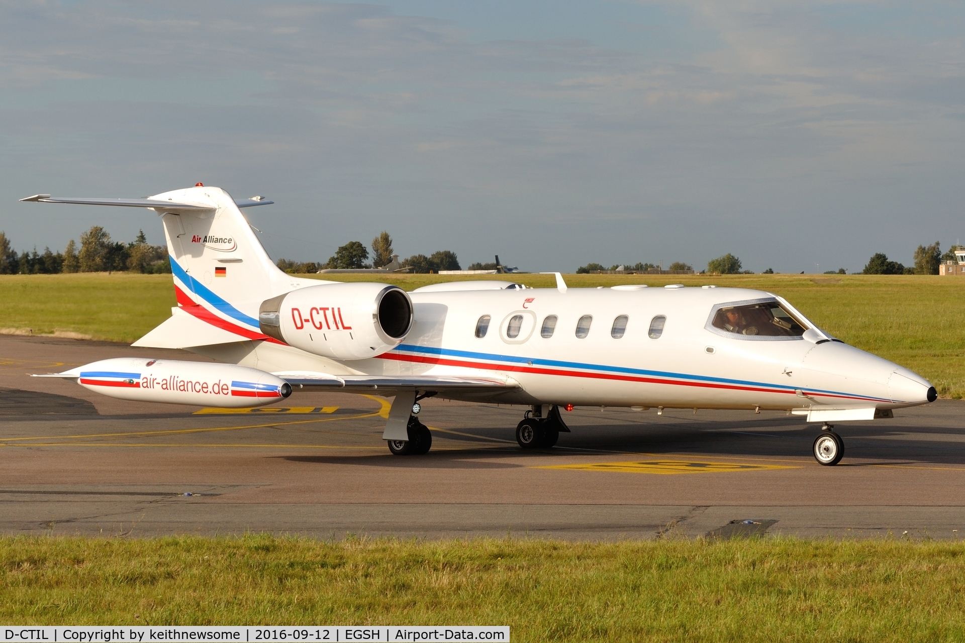 D-CTIL, 1992 Learjet 35A C/N 35A-671, Formerly G-JMED.