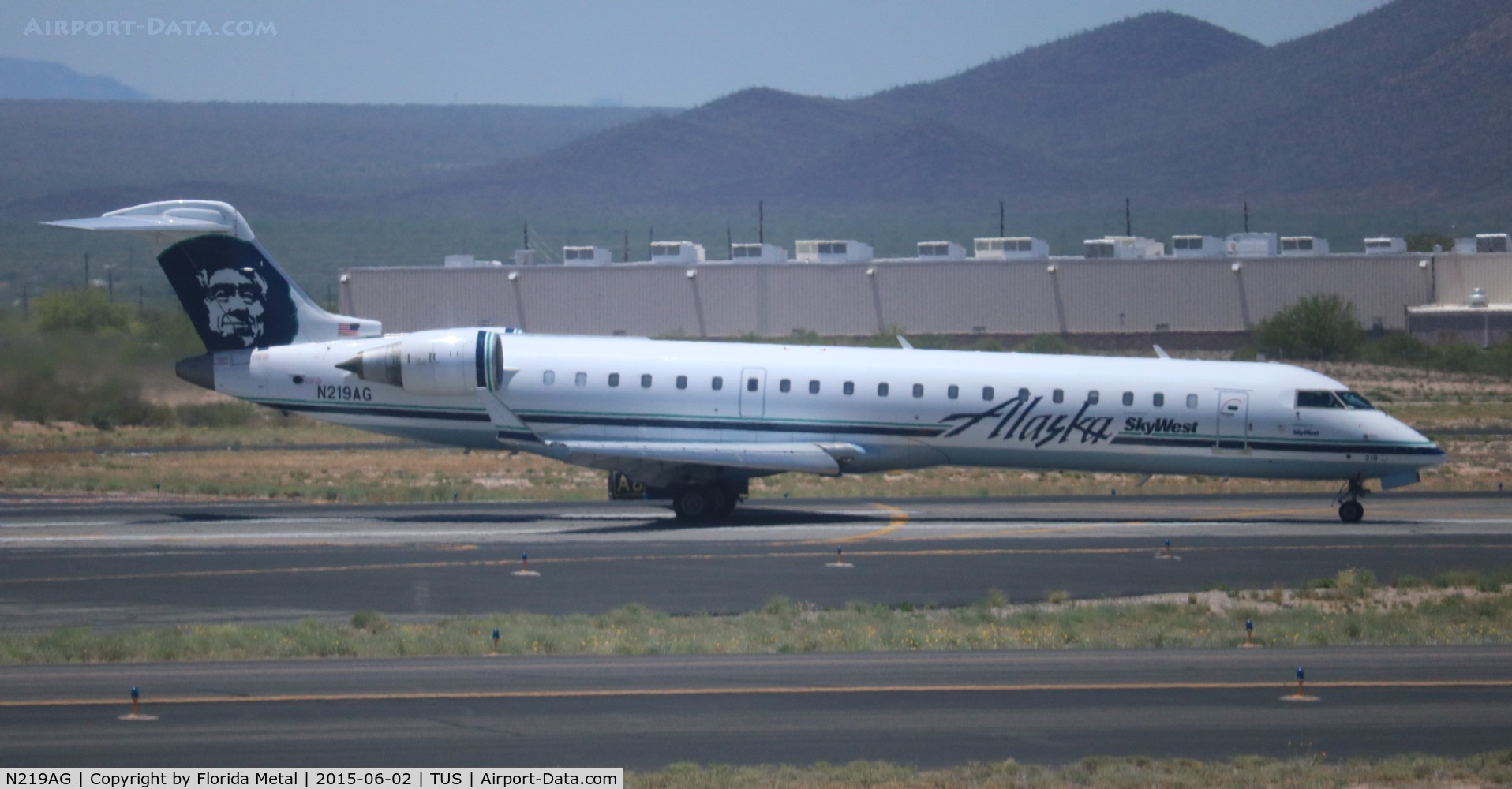 N219AG, 2006 Bombardier CRJ-701 (CL-600-2C10) Regional Jet C/N 10246, Alaska Air