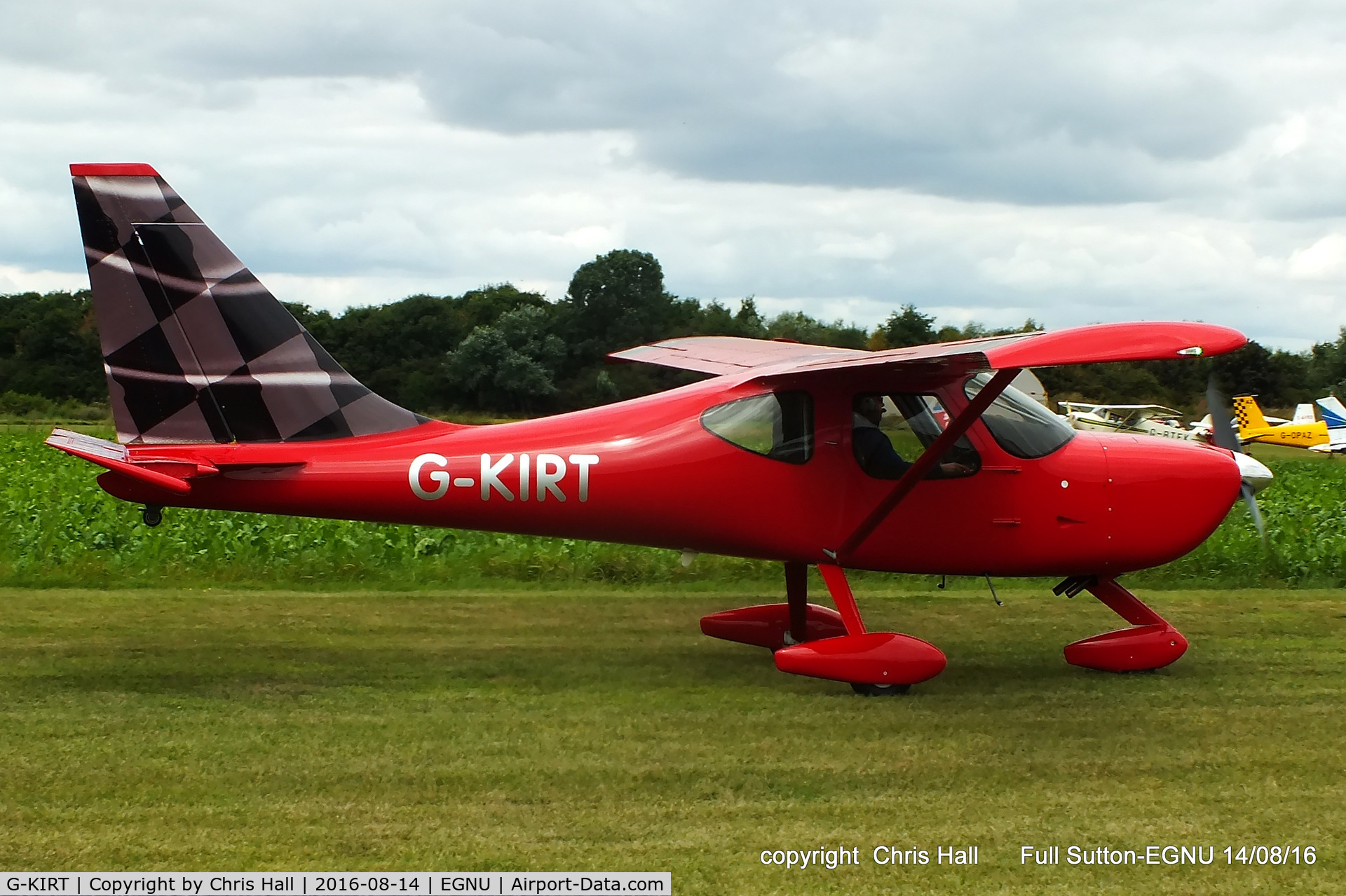 G-KIRT, 2013 Glasair GlaStar C/N LAA 295-15189, at the LAA Vale of York Strut fly-in, Full Sutton