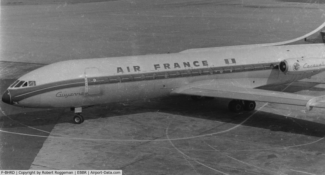 F-BHRD, 1959 Sud Aviation SE-210 Caravelle III C/N 8, AIR FRANCE.1964.