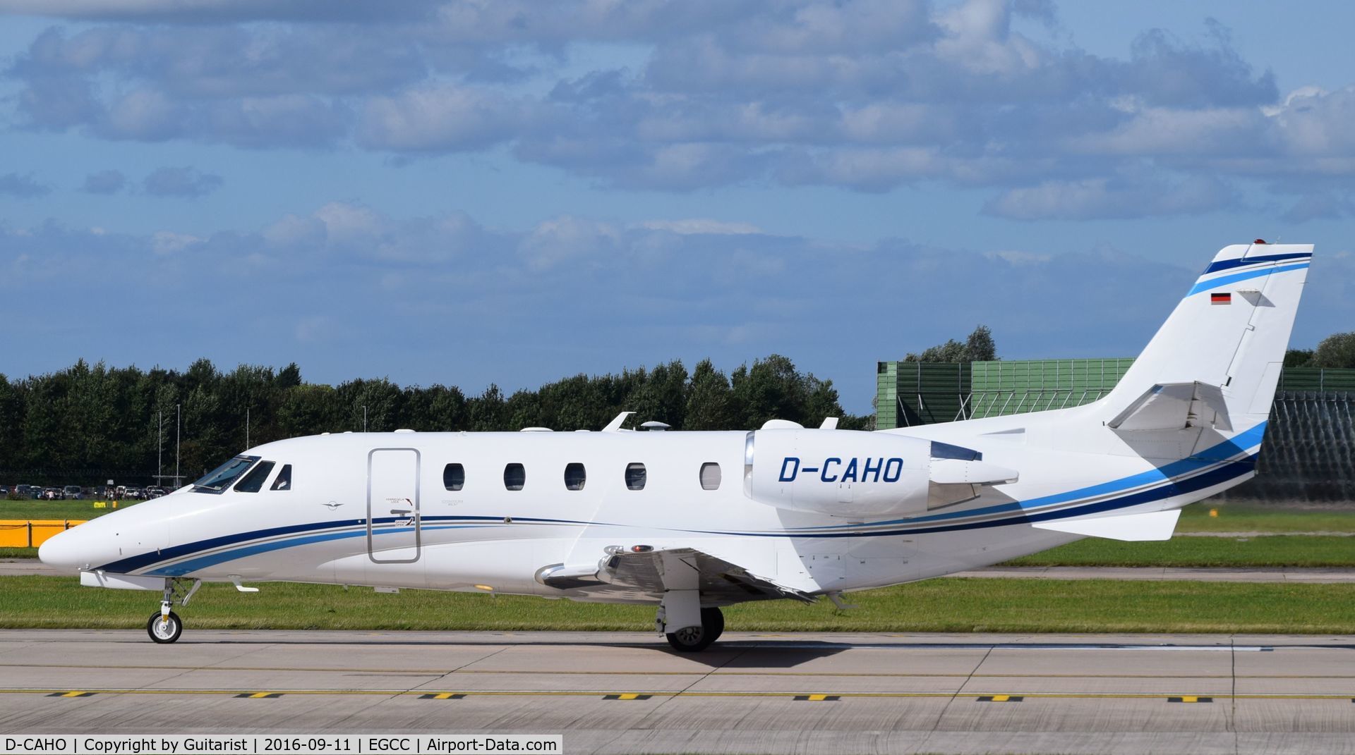 D-CAHO, 2014 Cessna 560 Citation Excel XLS+ C/N 560-6165, At Manchester