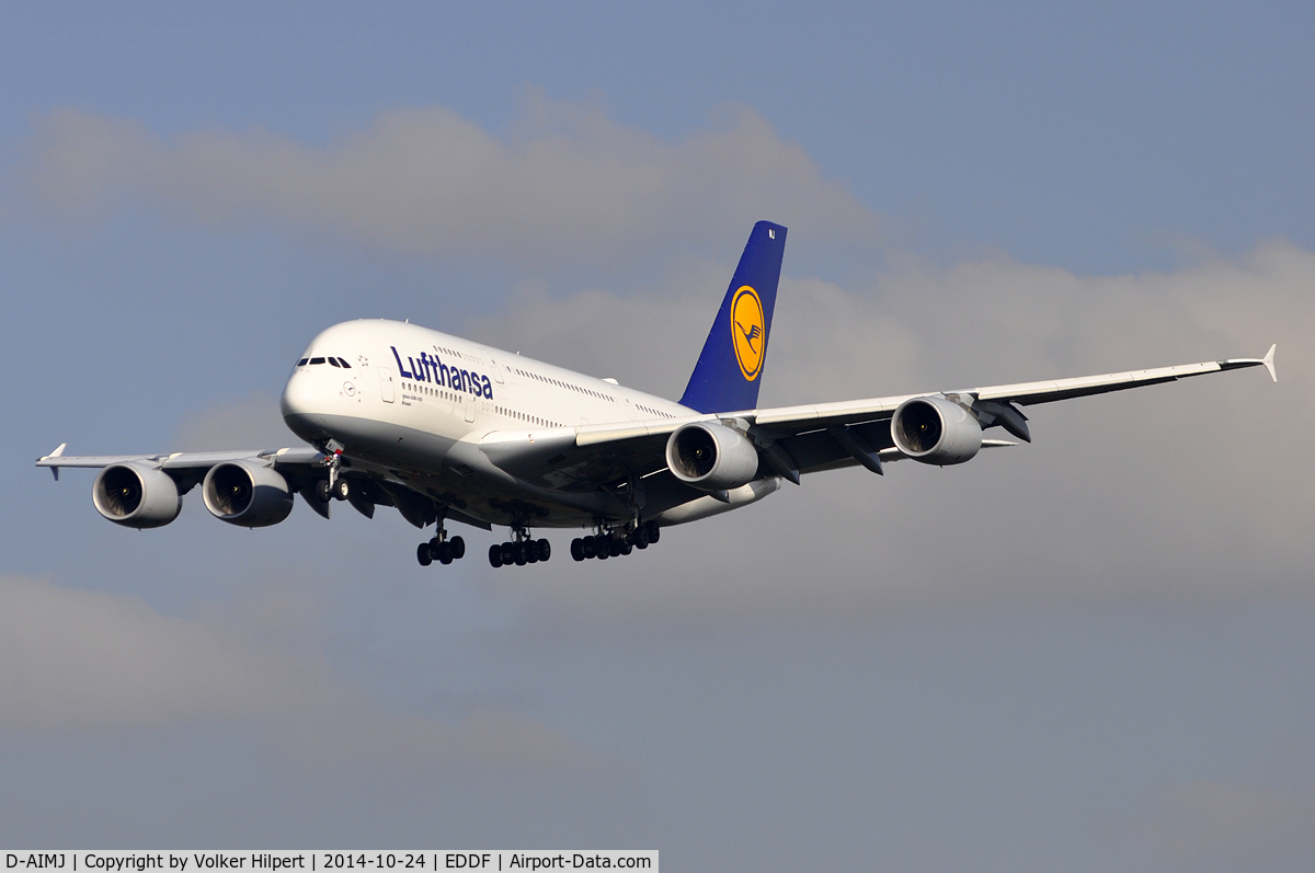 D-AIMJ, 2011 Airbus A380-841 C/N 073, at fra