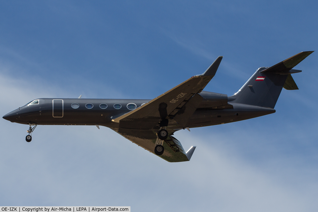 OE-IZK, Gulfstream Aerospace GIV-X (G450) C/N 4200, Private