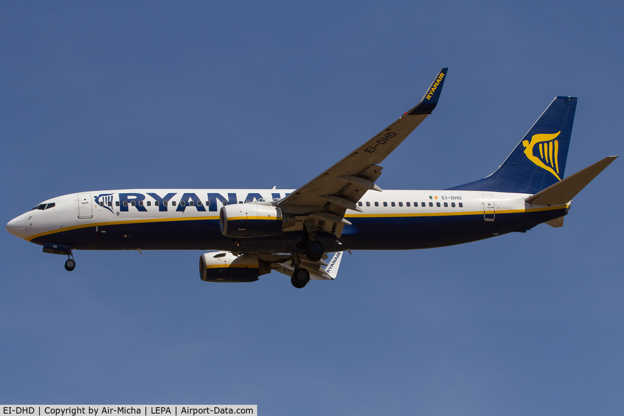 EI-DHD, 2005 Boeing 737-8AS C/N 33816, Ryanair