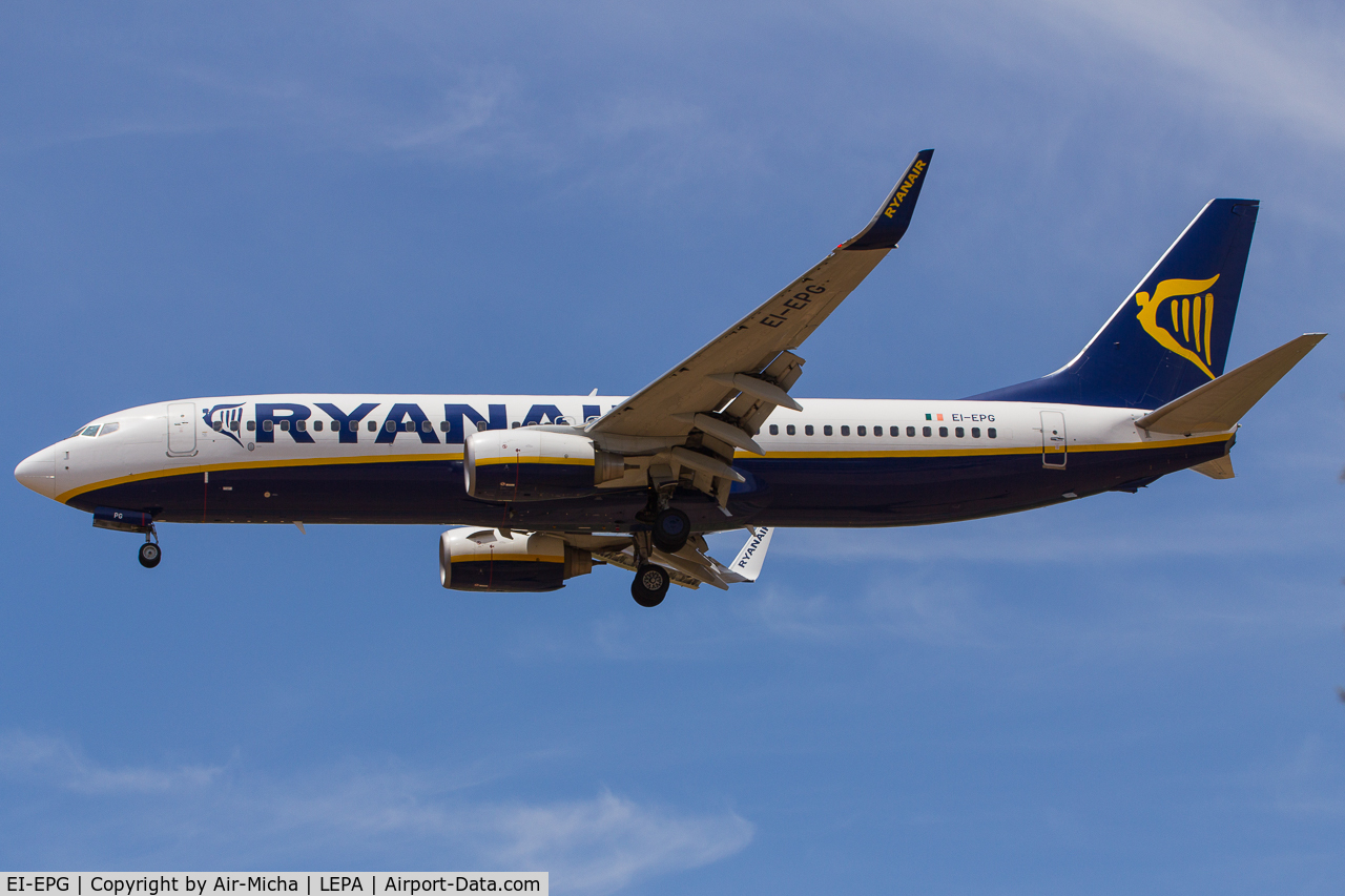 EI-EPG, 2011 Boeing 737-8AS C/N 34985, Ryanair