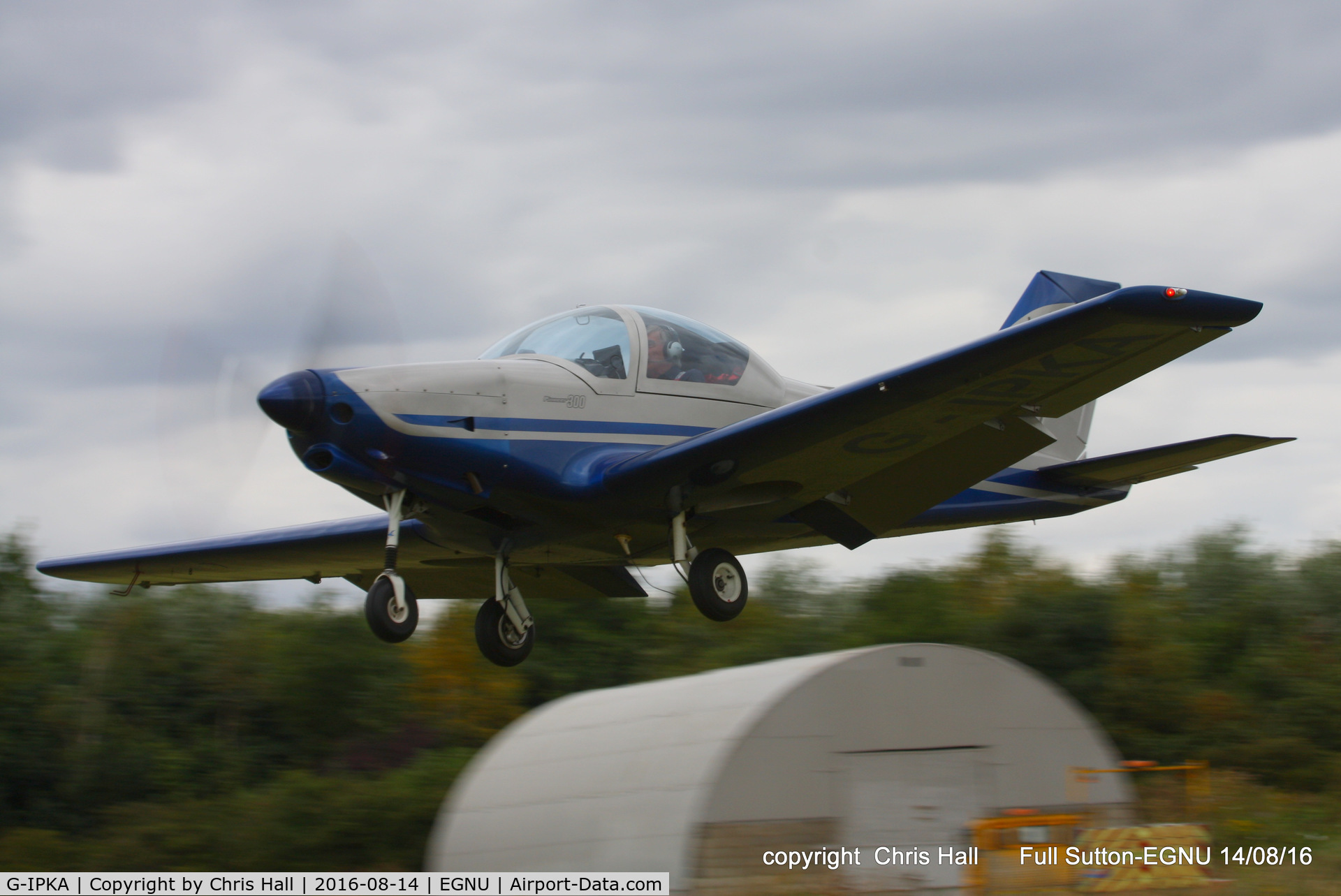 G-IPKA, 2005 Alpi Aviation Pioneer 300 C/N PFA 330-14355, at the LAA Vale of York Strut fly-in, Full Sutton