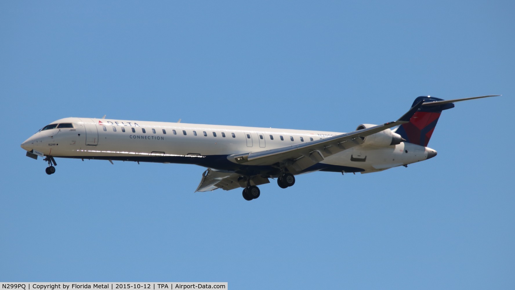 N299PQ, 2013 Bombardier CRJ-900LR NG (CL-600-2D24) C/N 15299, Delta Connection