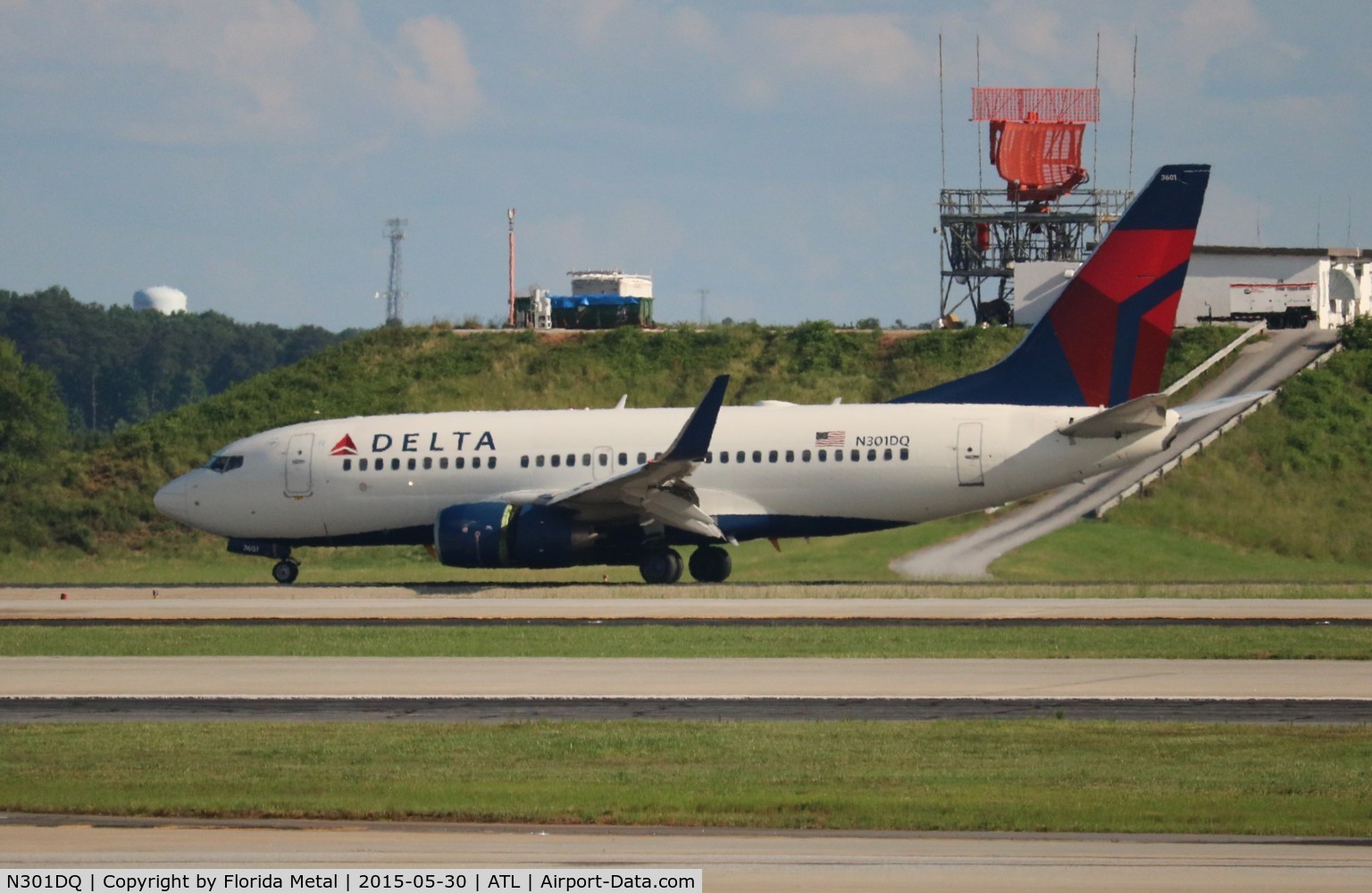 N301DQ, 2008 Boeing 737-732 C/N 29687, Delta