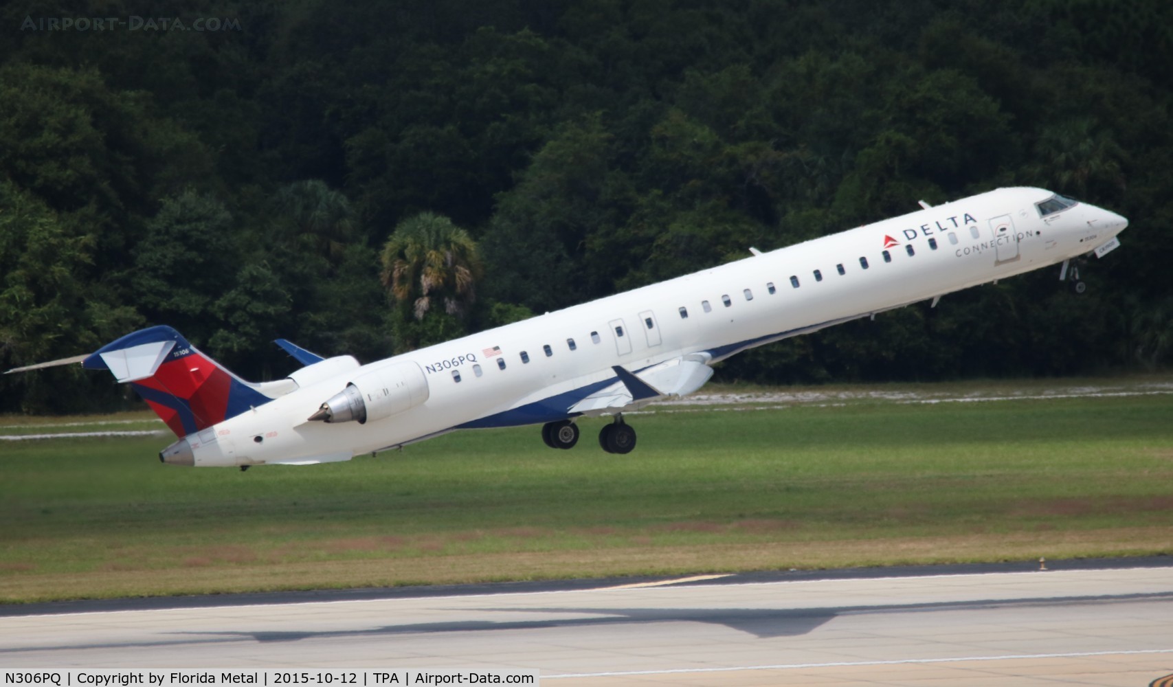 N306PQ, 2014 Bombardier CRJ-900LR (CL-600-2D24) C/N 15306, Delta CRJ-900