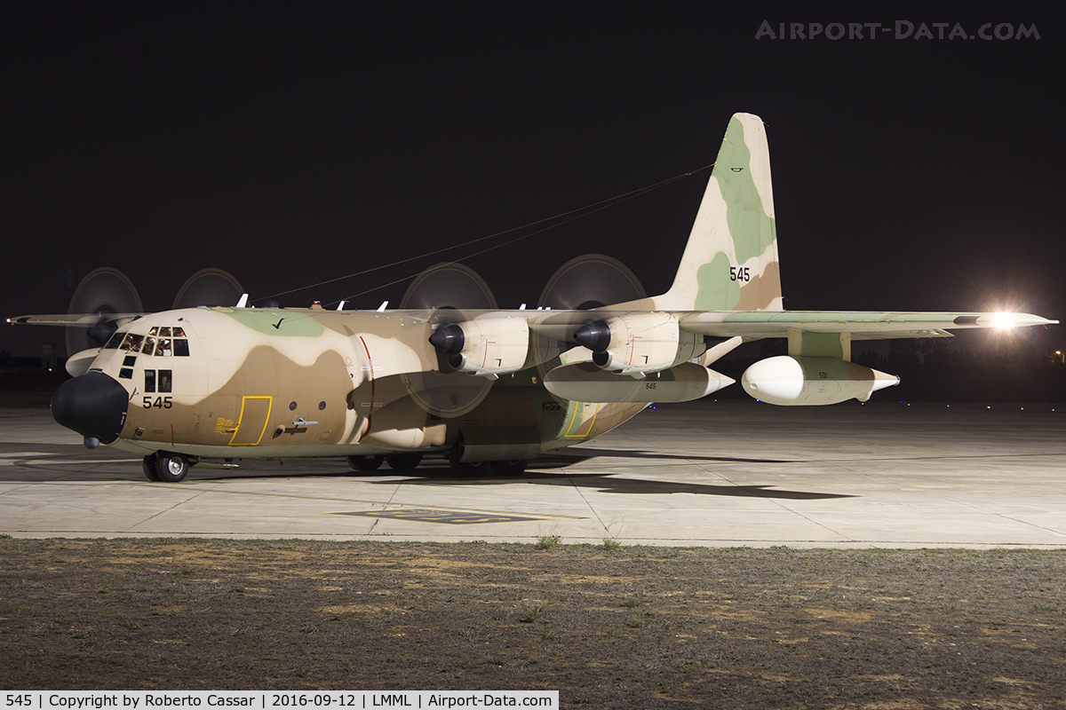 545, 1975 Lockheed KC-130H Karnaf Hercules C/N 382-4664, Park 4