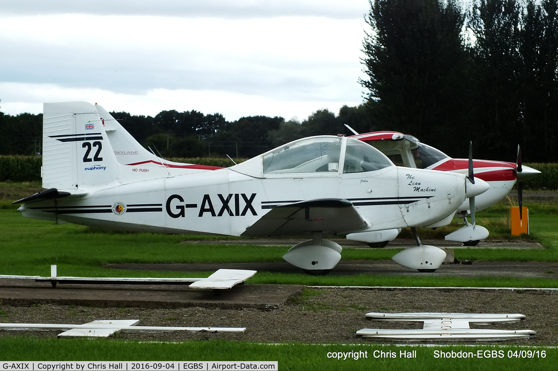 G-AXIX, 1969 AESL Glos-Airtourer Super 150/T4 C/N A527, at Shobdon