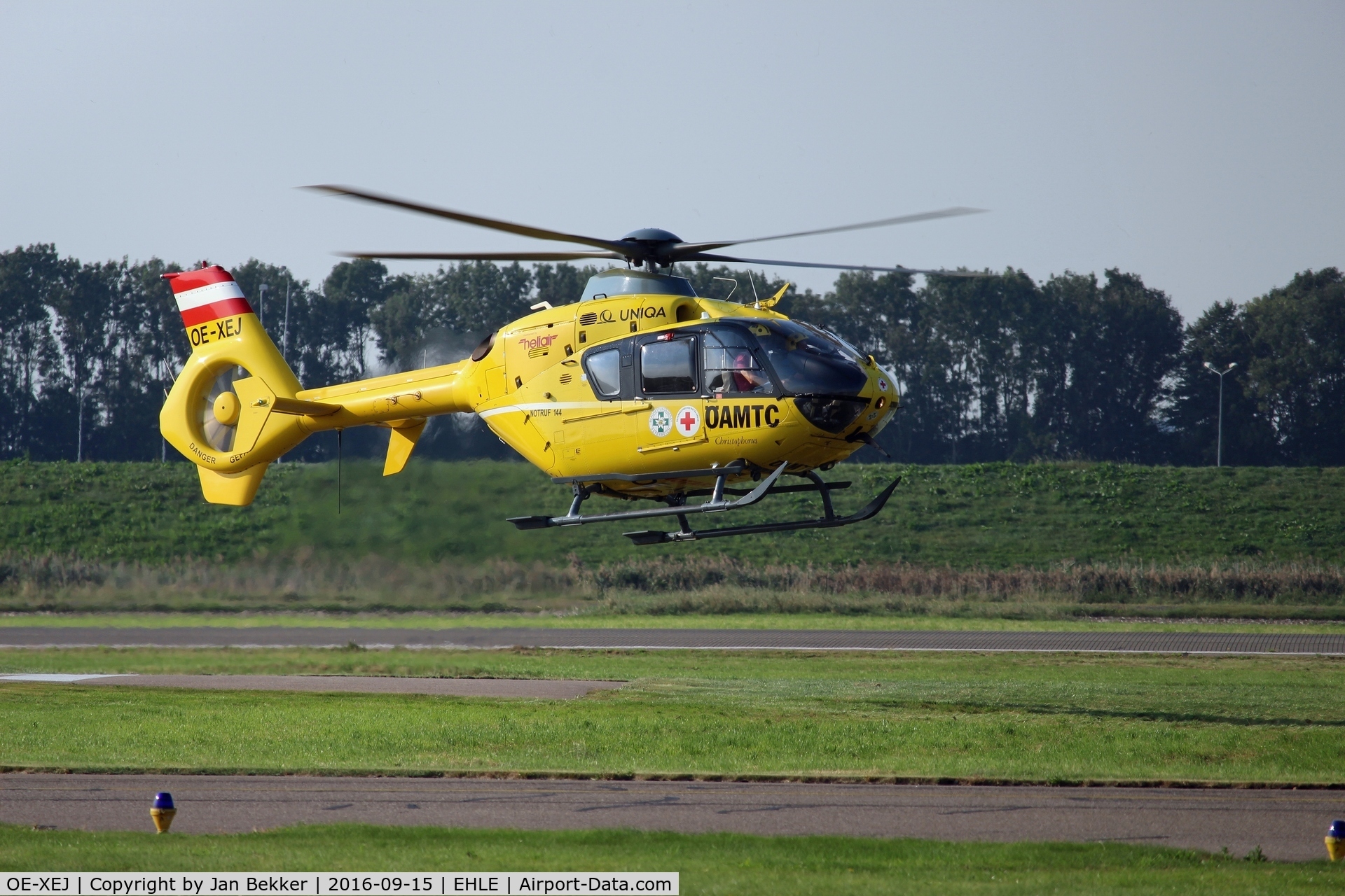 OE-XEJ, 2001 Eurocopter EC-135T-2 C/N 0181, Lelystad Airport