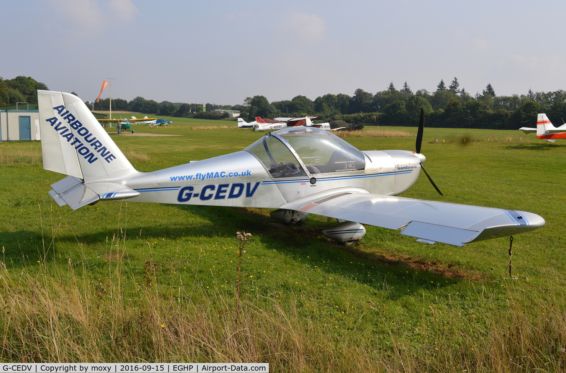 G-CEDV, 2006 Cosmik EV-97 Eurostar C/N 2826, Cosmik EV-97 TeamEurostar at Popham.