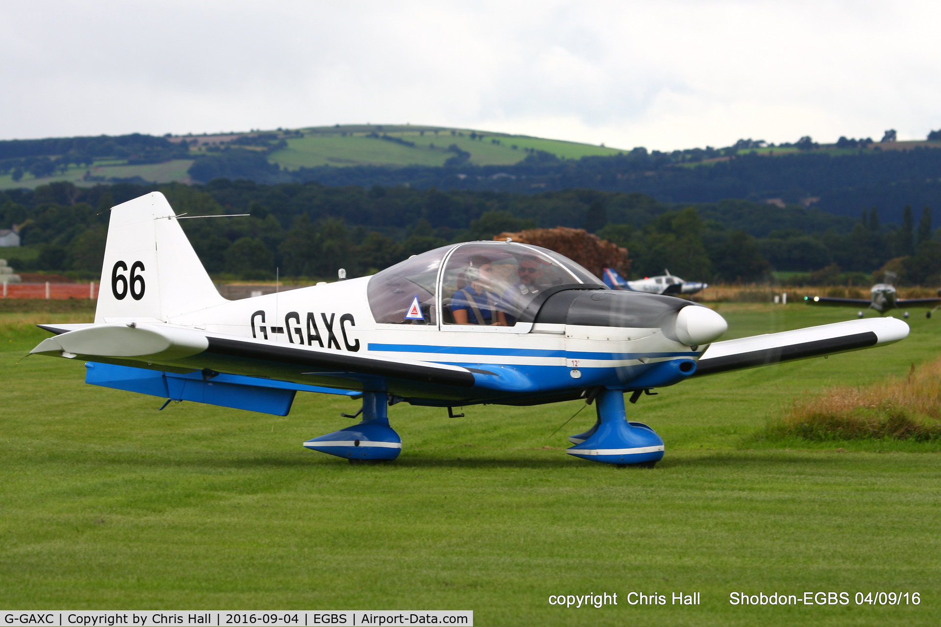 G-GAXC, 1978 Robin R-2160 Alpha Sport C/N 144, Royal Aero Club RRRA air race at Shobdon