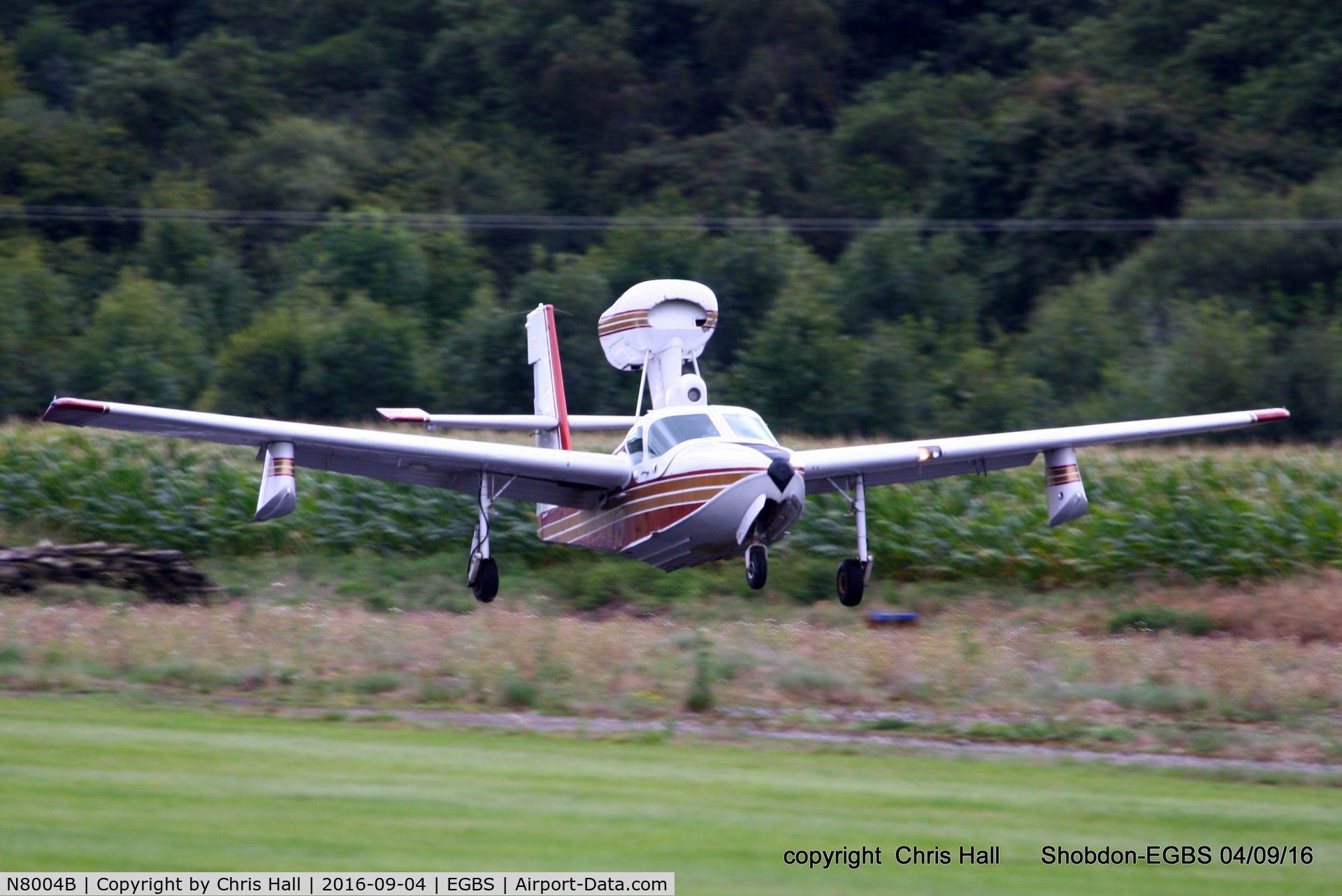 N8004B, 1980 Consolidated Aeronautics Inc. Lake LA-4-200 C/N 1022, Royal Aero Club RRRA air race at Shobdon