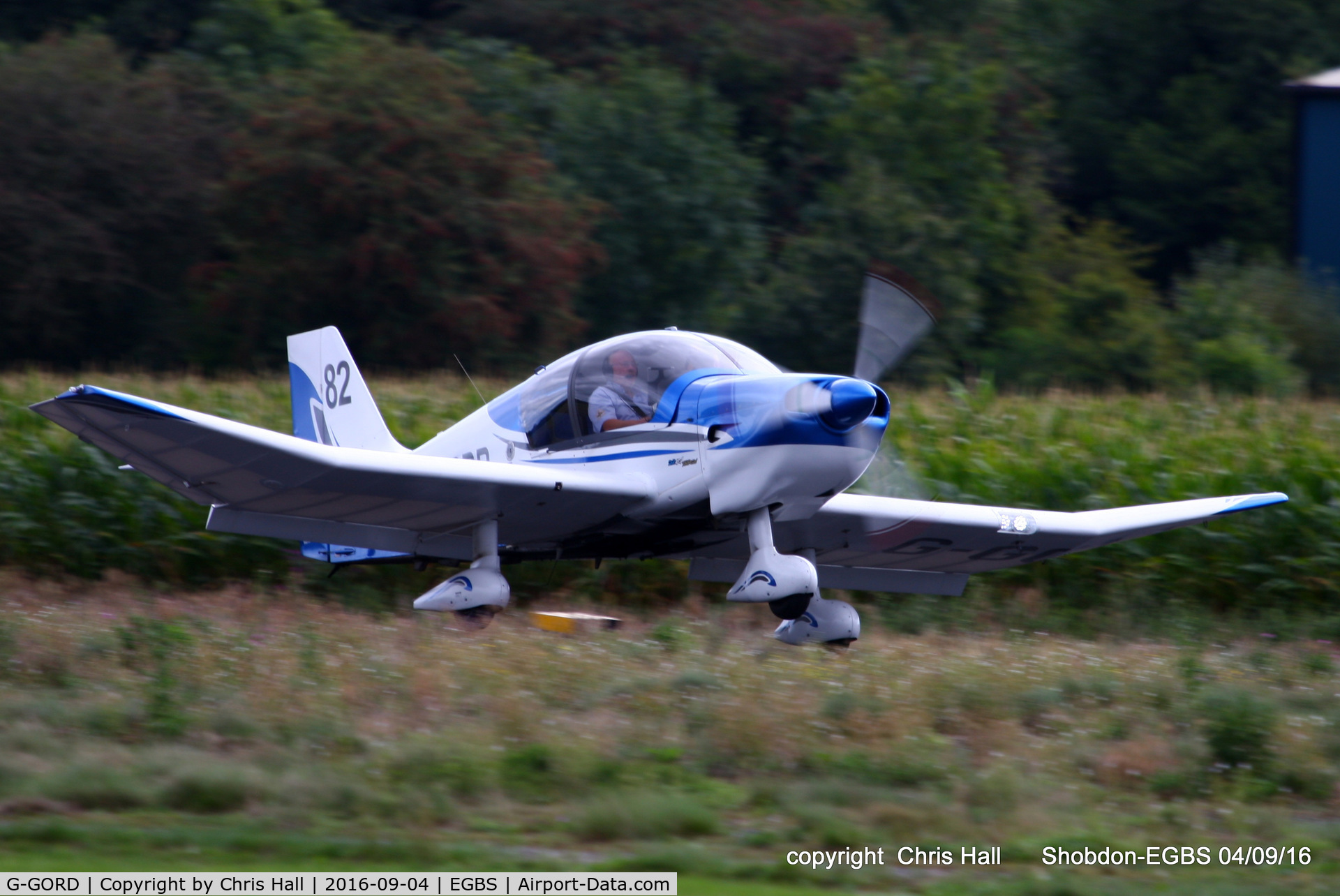 G-GORD, 2014 Robin DR-400-140B Major Major C/N 2669, Royal Aero Club RRRA air race at Shobdon