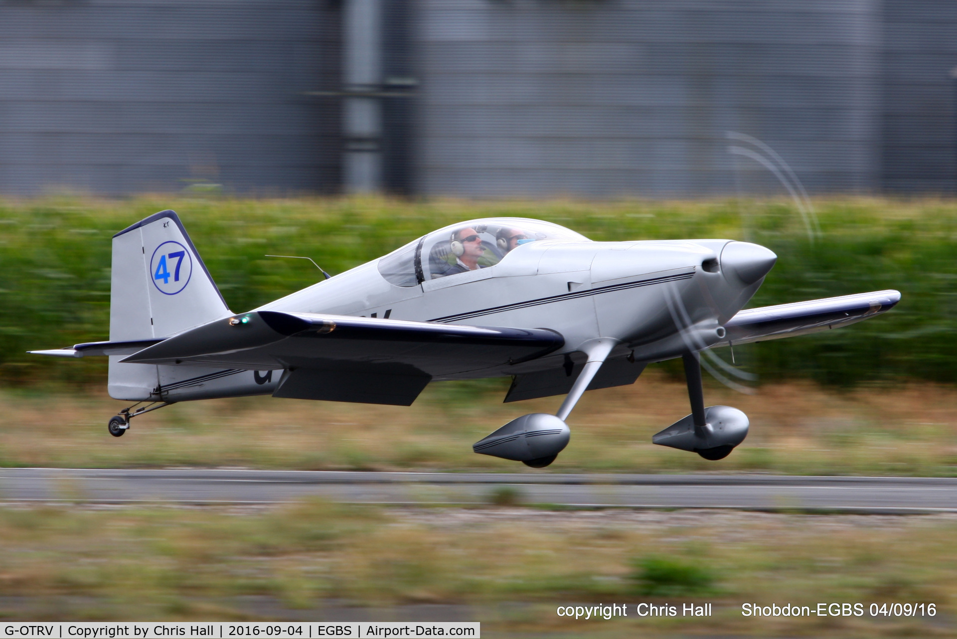 G-OTRV, 1999 Vans RV-6 C/N PFA 181-13302, Royal Aero Club RRRA air race at Shobdon