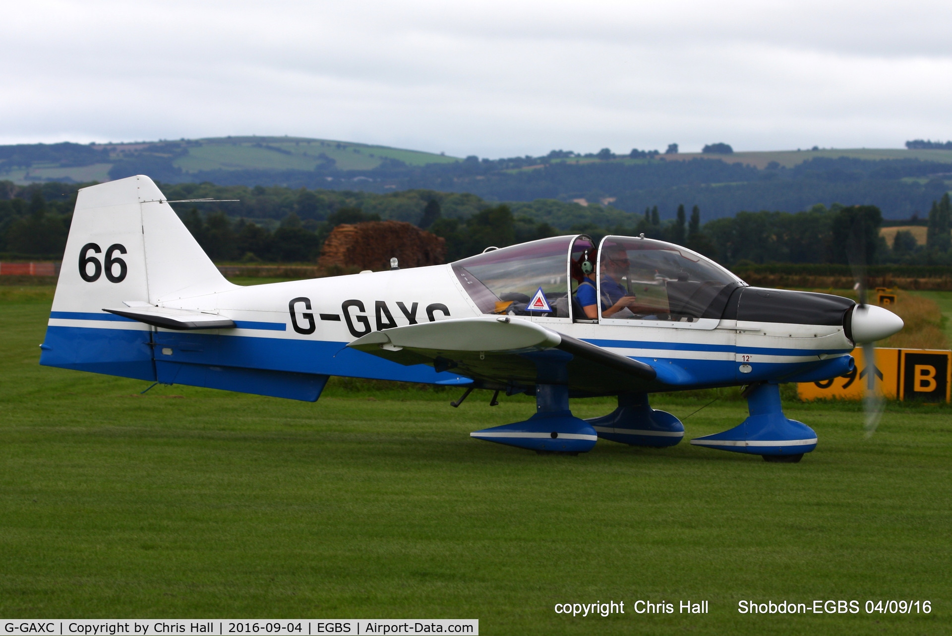 G-GAXC, 1978 Robin R-2160 Alpha Sport C/N 144, Royal Aero Club RRRA air race at Shobdon