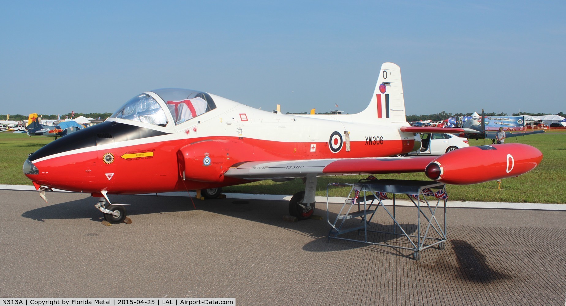 N313A, 1974 BAC 84 Jet Provost T.5A C/N EEP/JP/970, BAC Jet Provost