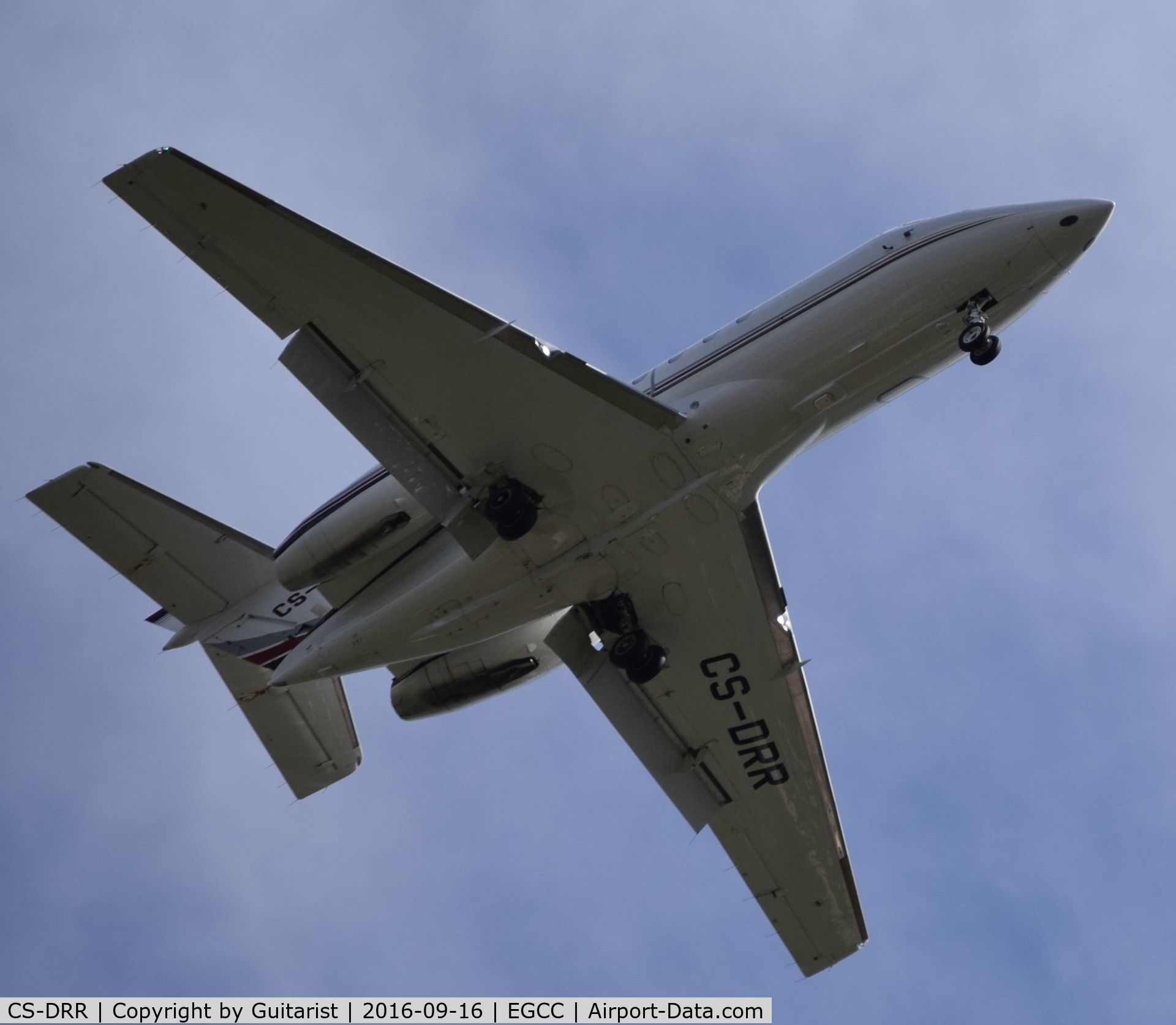 CS-DRR, 2006 Raytheon Hawker 800XP C/N 258786, At Manchester