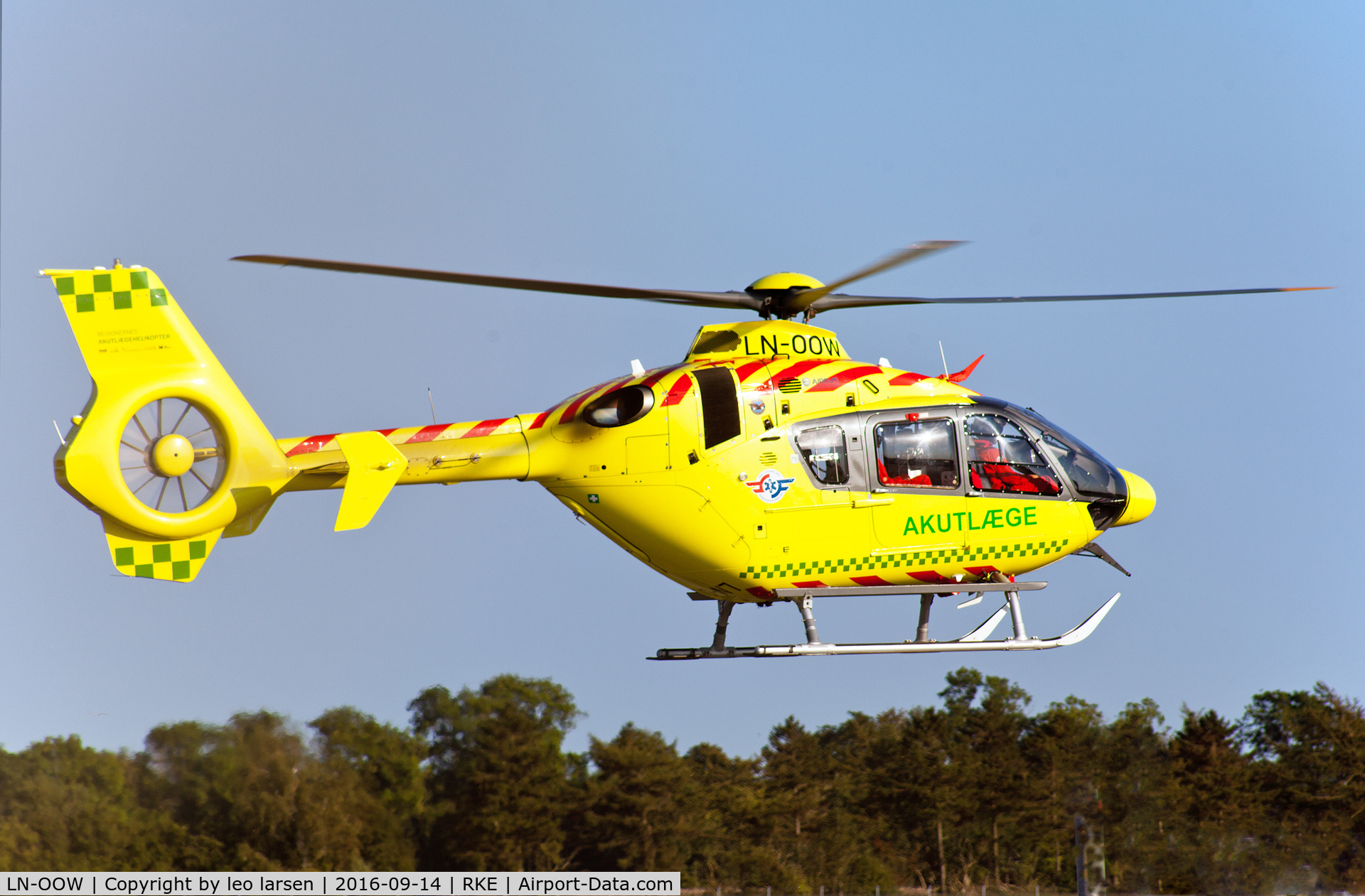 LN-OOW, 2014 Eurocopter EC-135P-2 C/N 1169, Roskilde Denmark 14.9.16