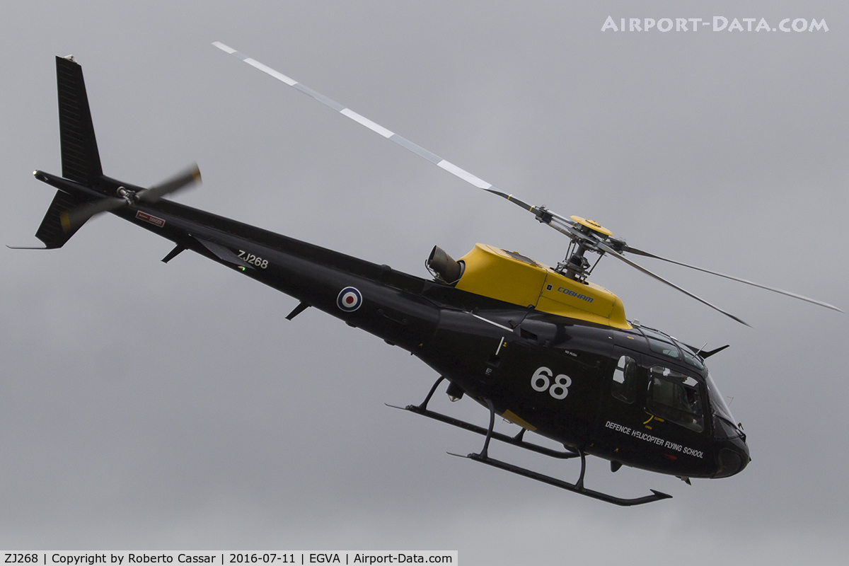 ZJ268, 1997 Eurocopter AS-350BB Squirrel HT1 Ecureuil C/N 2997, RIAT 2016