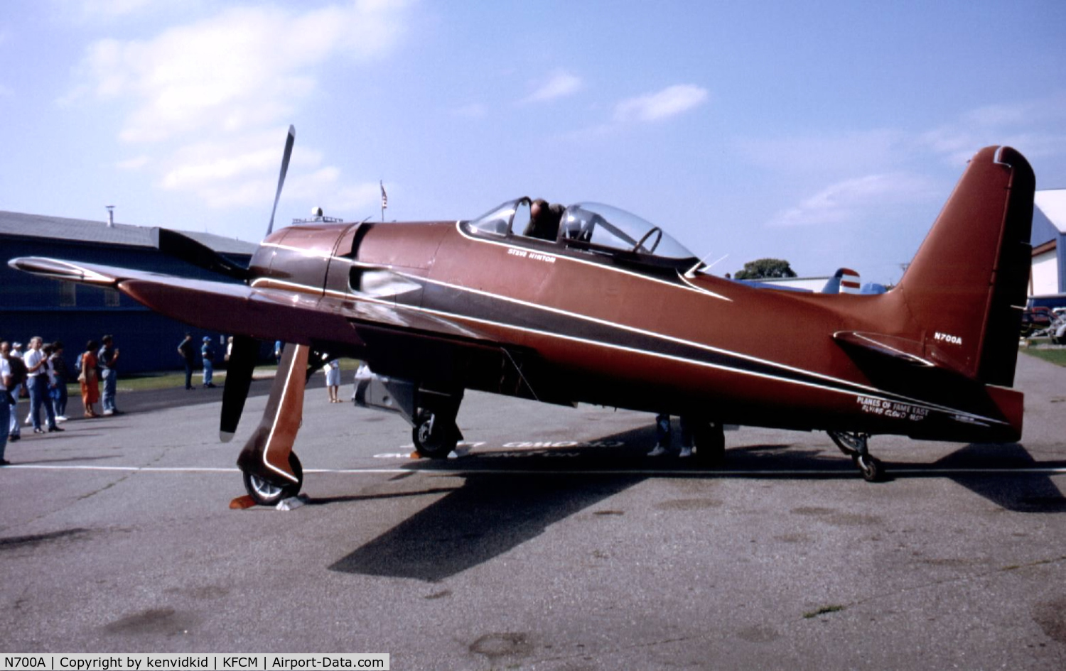 N700A, 1950 Grumman G-58B Gulfhawk C/N D.1262, At Planes of Fame East, Eden Prairie.