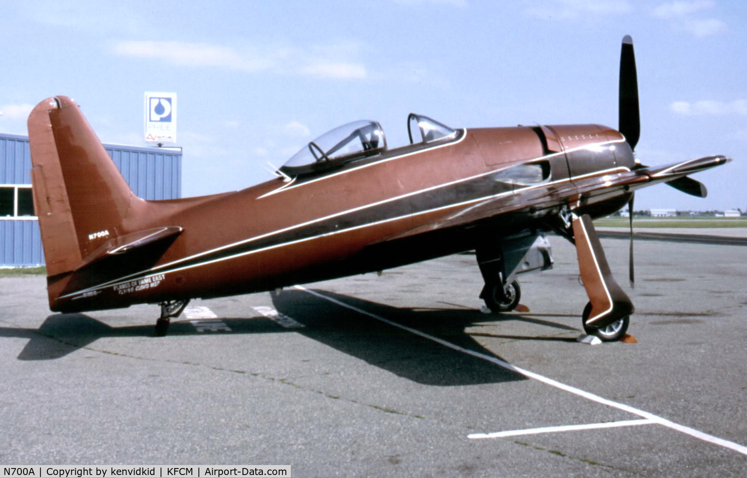 N700A, 1950 Grumman G-58B Gulfhawk C/N D.1262, At Planes of Fame East, Eden Prairie.