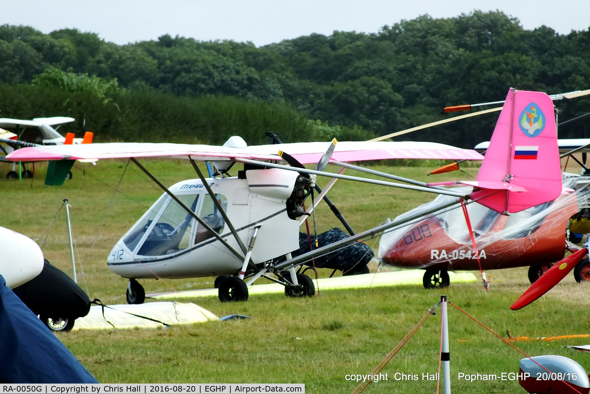 RA-0050G, Club ULM Rotor Ptenets-2 C/N unknown RA-0050G, at the World Microlight Championships, Popham