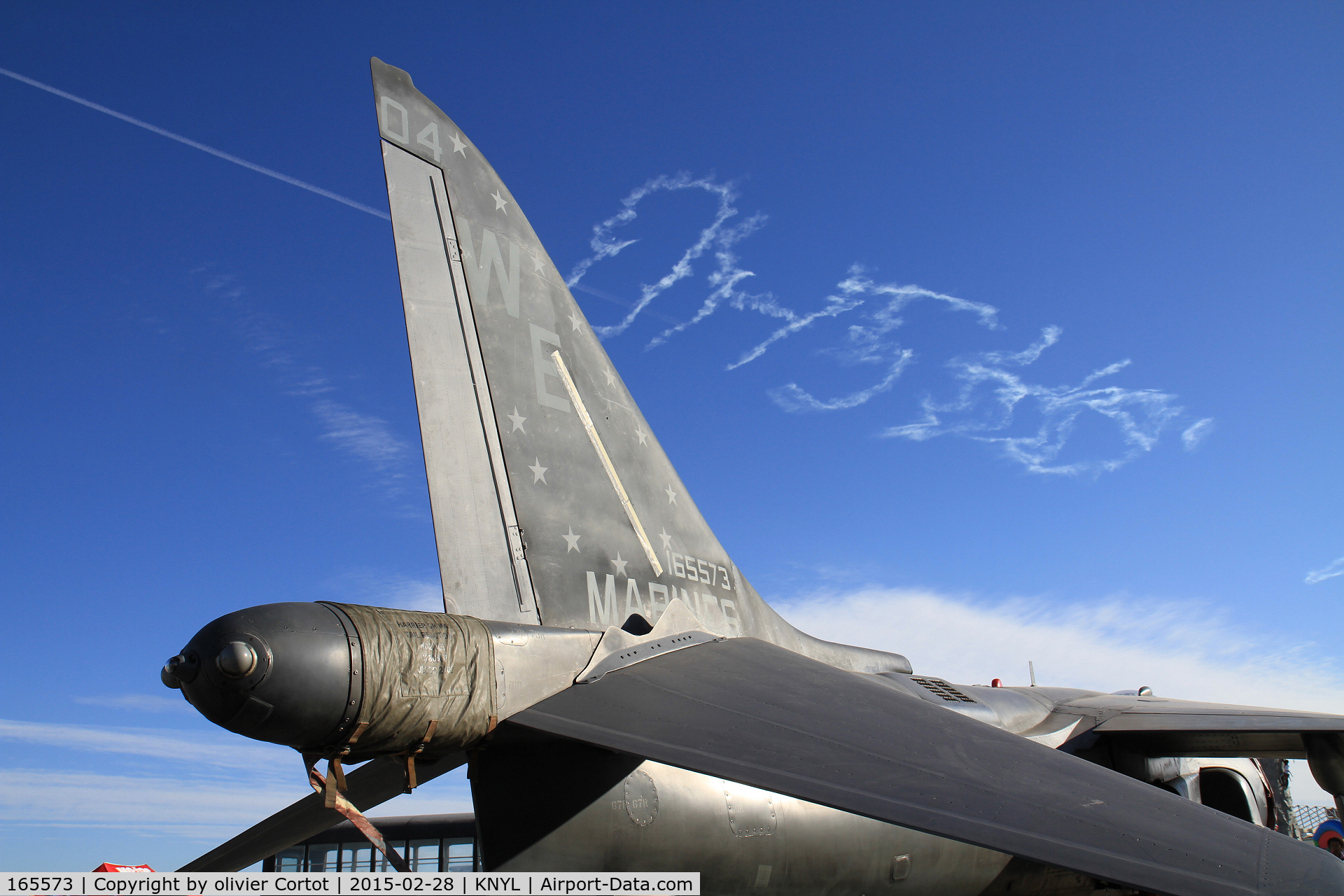 165573, McDonnell Douglas AV-8B+(R) Harrier II C/N 310, yuma airshow