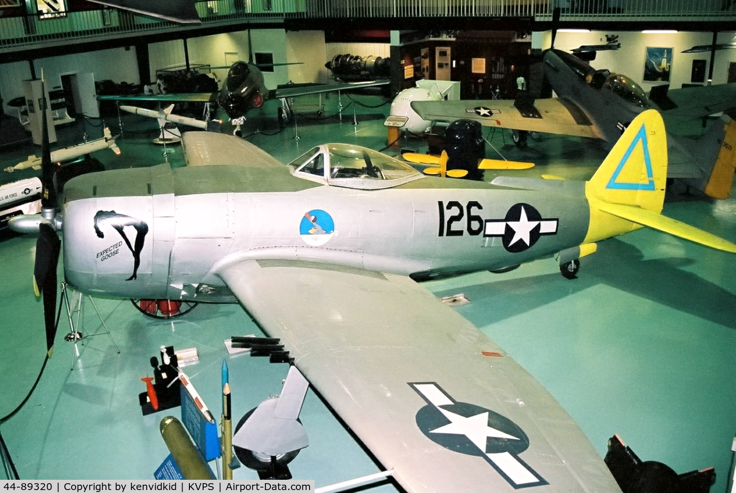 44-89320, Republic P-47N Thunderbolt C/N 539C/1537, At the Eglin Memorial Air Park.