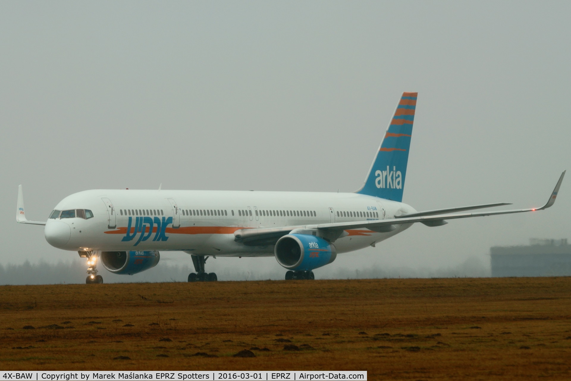 4X-BAW, 2000 Boeing 757-3E7 C/N 30179, 4X-BAW - Boeing 757-3E7 - Arkia Israeli Airlines