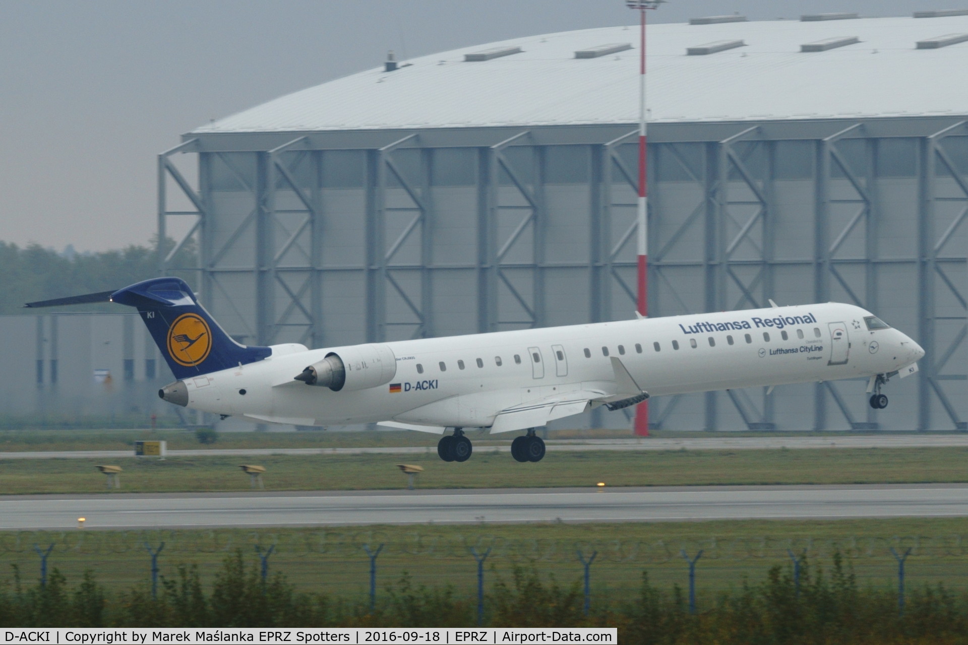 D-ACKI, 2006 Bombardier CRJ-900LR (CL-600-2D24) C/N 15088, D-ACKI - Bombardier CRJ-900LR - Lufthansa CityLine