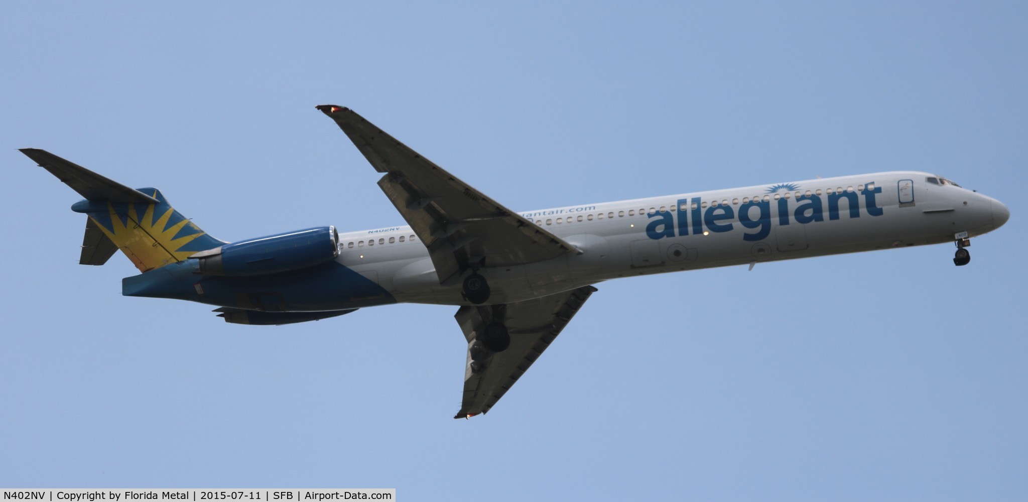 N402NV, 1989 McDonnell Douglas MD-88 C/N 49763, Allegiant