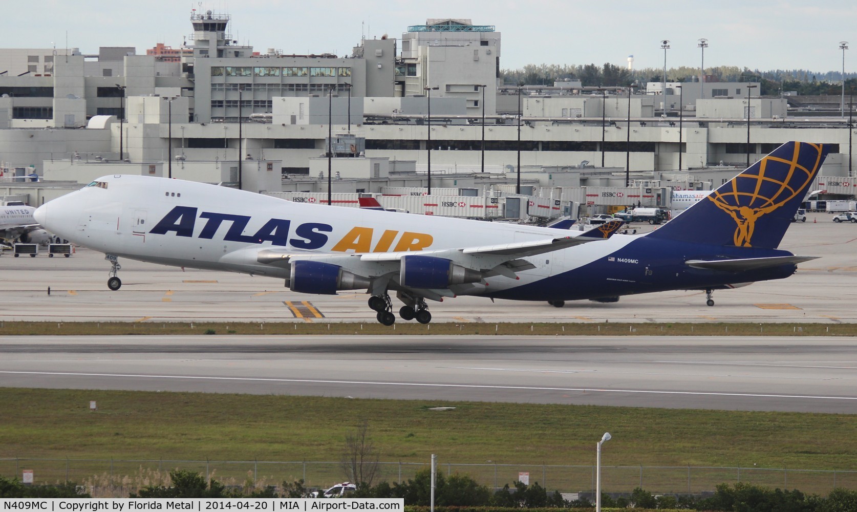 N409MC, 2000 Boeing 747-47UF C/N 30558/1242, Atlas Air