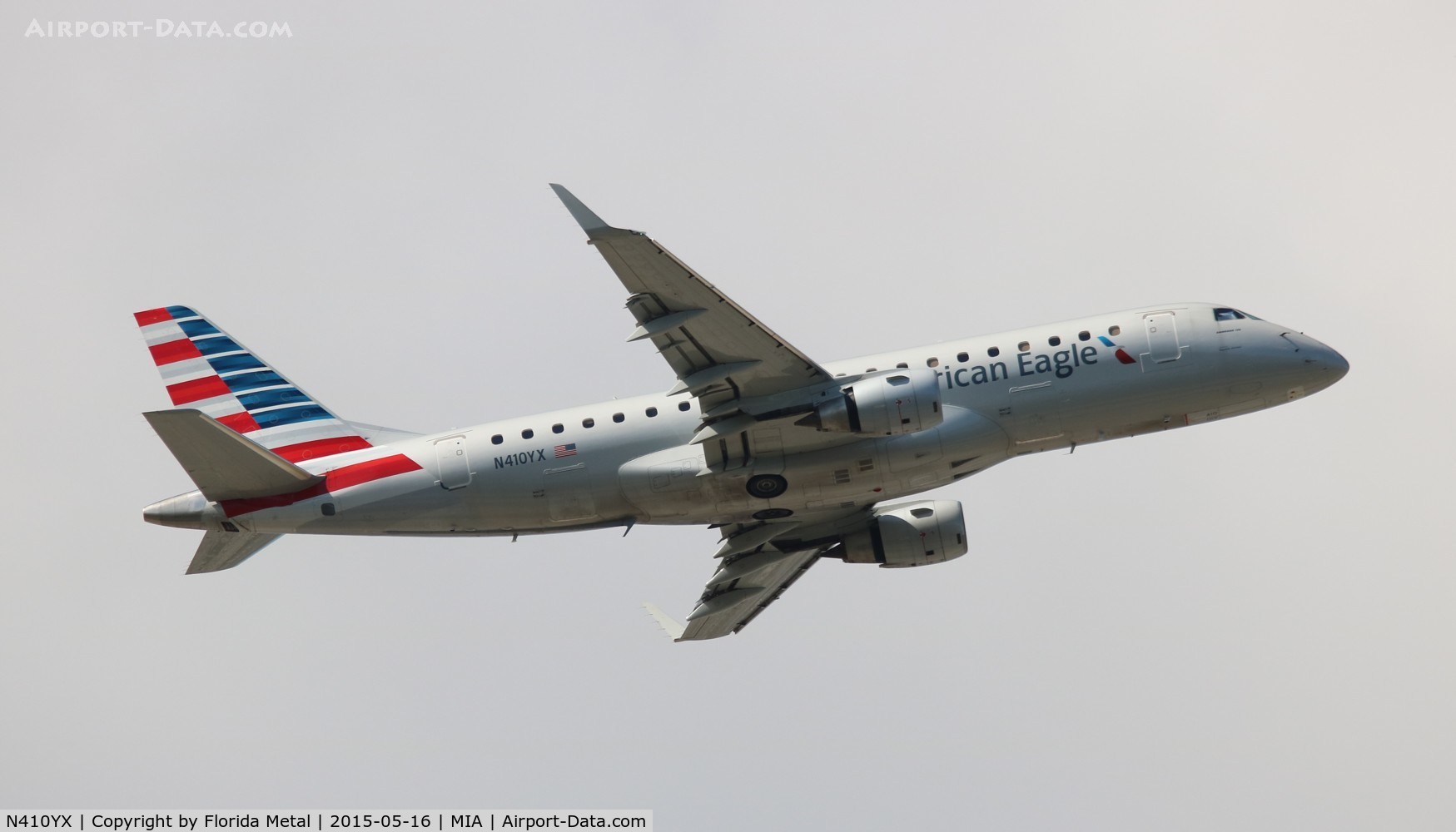 N410YX, 2013 Embraer 175LR (ERJ-170-200LR) C/N 17000373, American Eagle