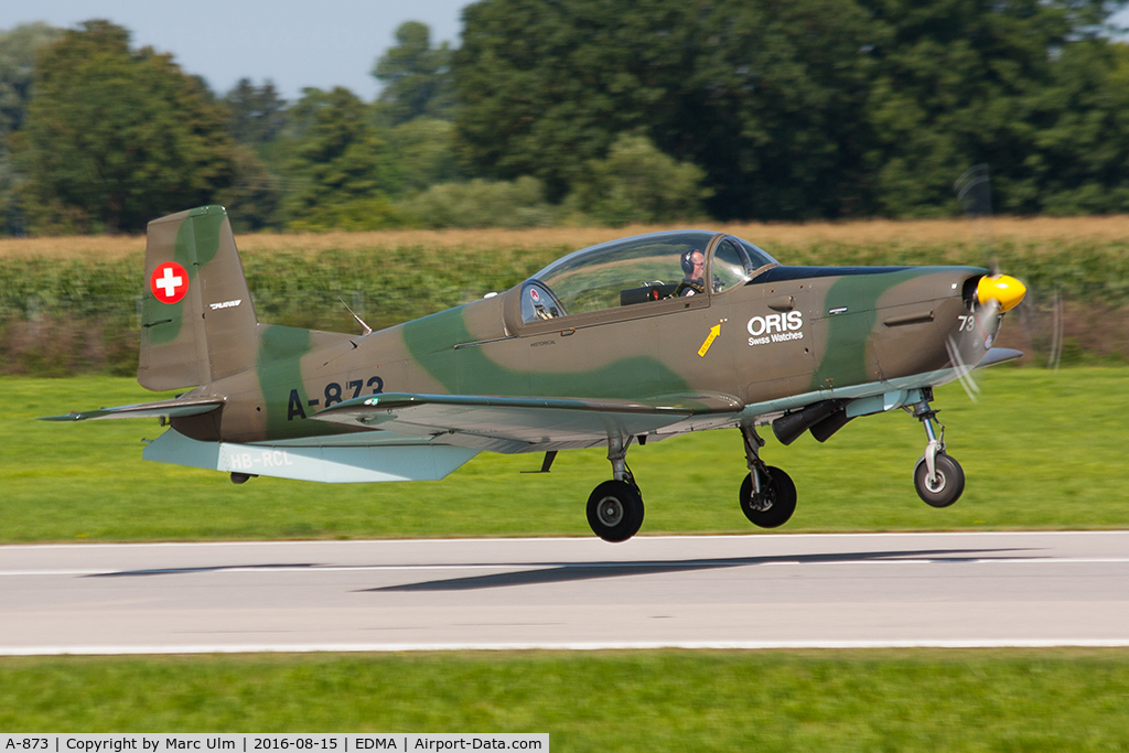 A-873, 1959 Pilatus P3-05 C/N 511-60, What a sound!