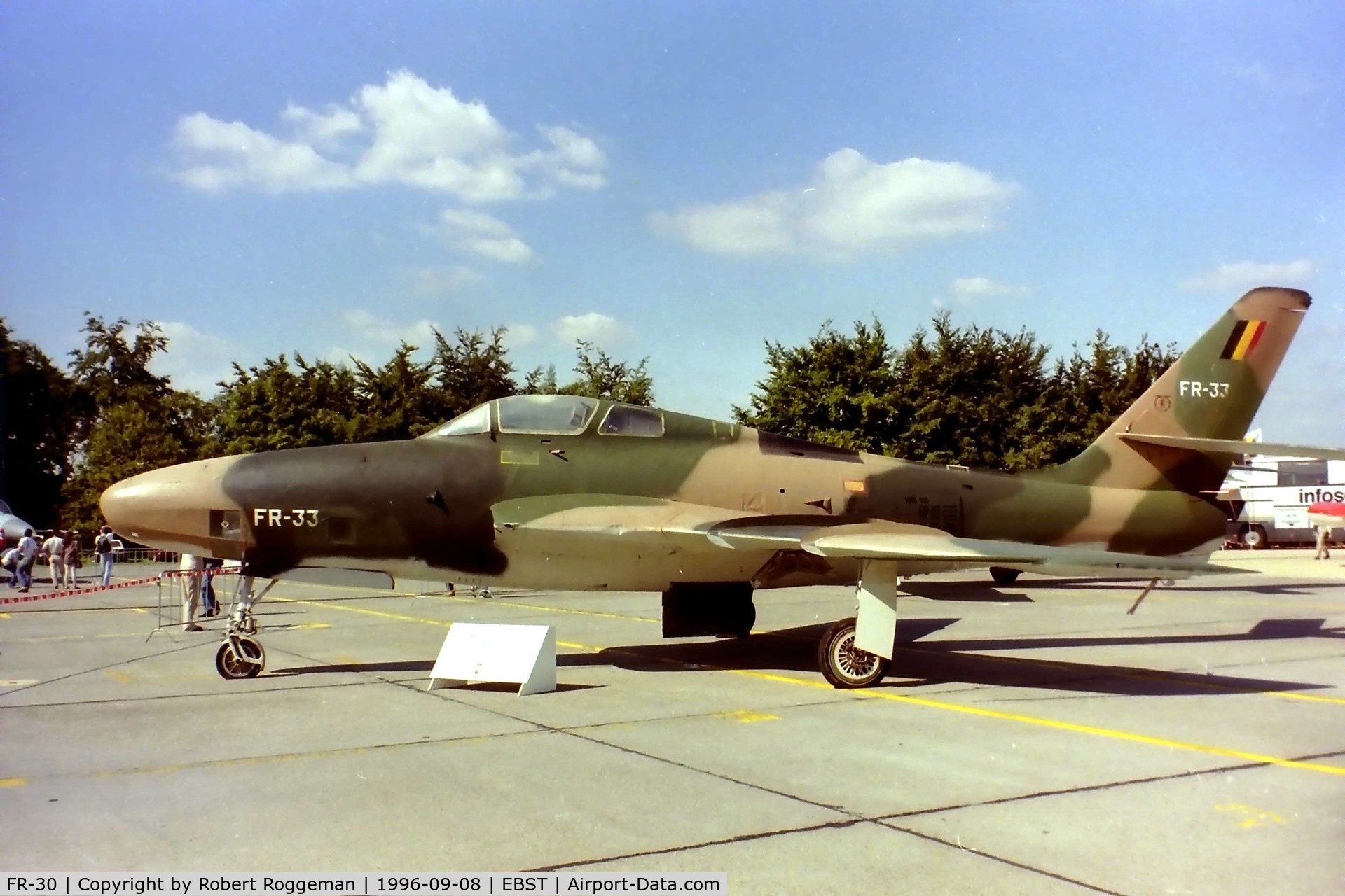 FR-30, Republic RF-84F Thunderflash C/N Not found (51-17015), PRESERVED.