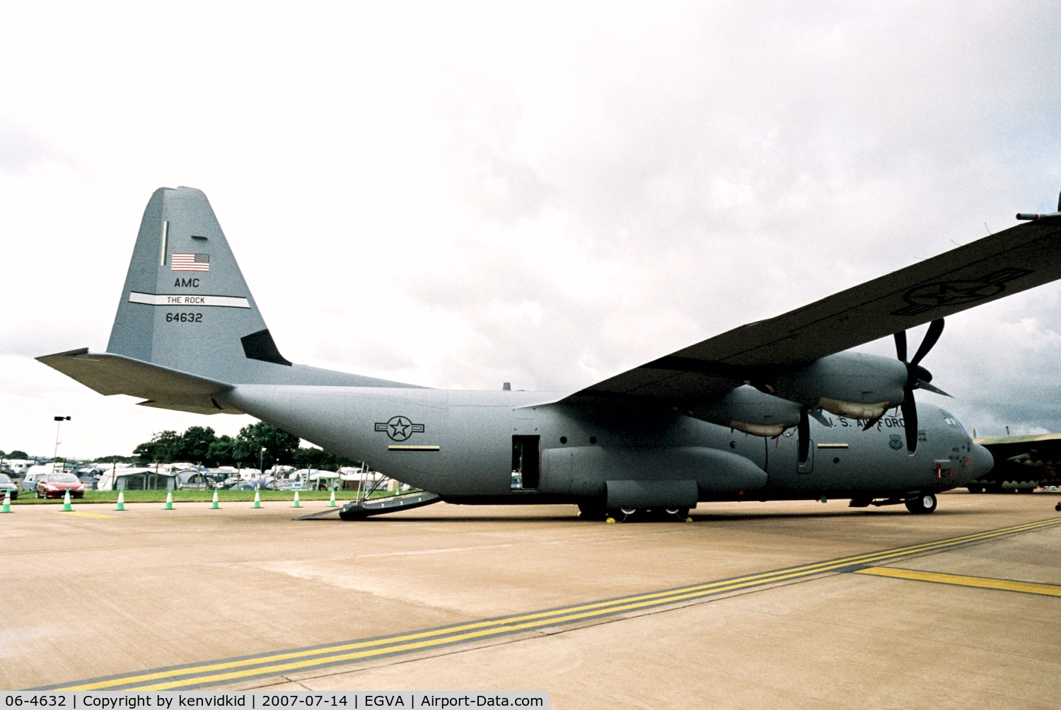 06-4632, 2006 Lockheed Martin C-130J-30 Super Hercules C/N 382-5587, On static display at RIAT 2007.