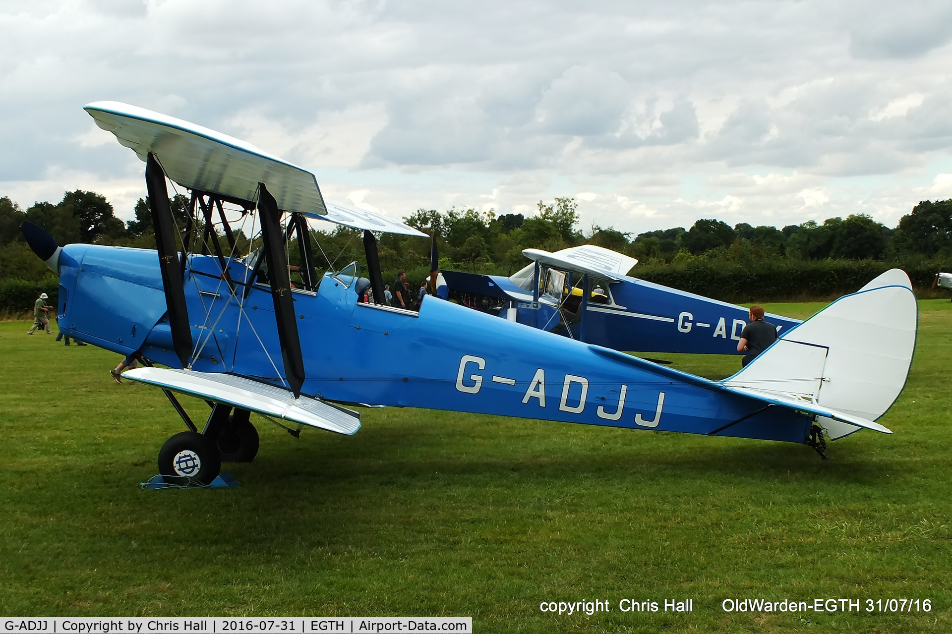 G-ADJJ, 1935 De Havilland DH-82A Tiger Moth II C/N 3386, 