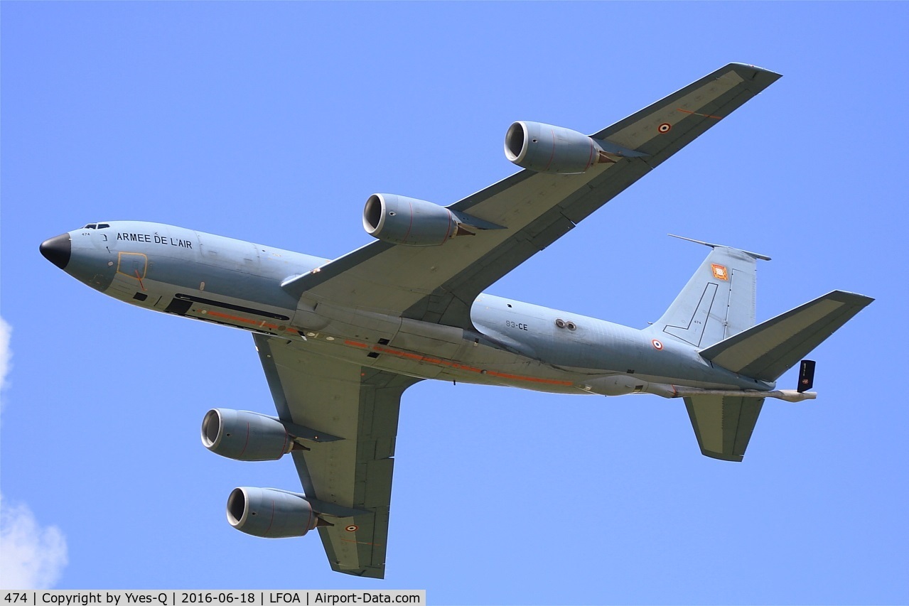 474, 1964 Boeing C-135FR Stratotanker C/N 18683, Boeing C-135FR Stratotanker, On display, Avord Air Base 702 (LFOA) Open day 2016