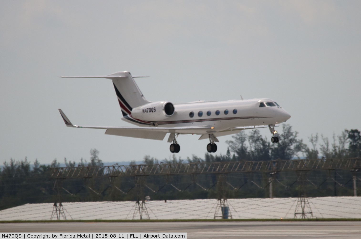 N470QS, 2007 Gulfstream Aerospace GIV-X (G450) C/N 4084, Net Jets