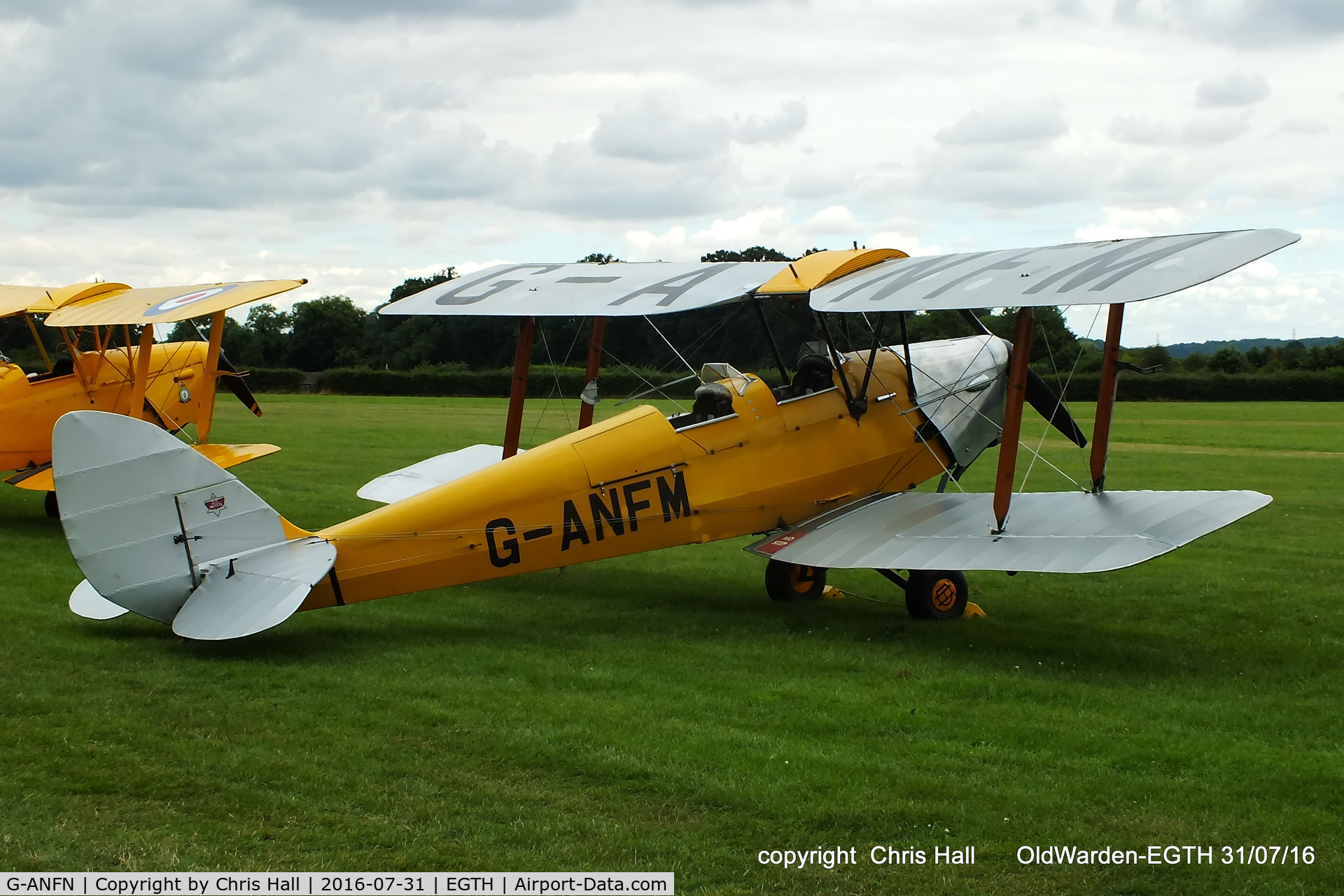 G-ANFN, De Havilland DH-82A Tiger Moth II C/N 83375, 