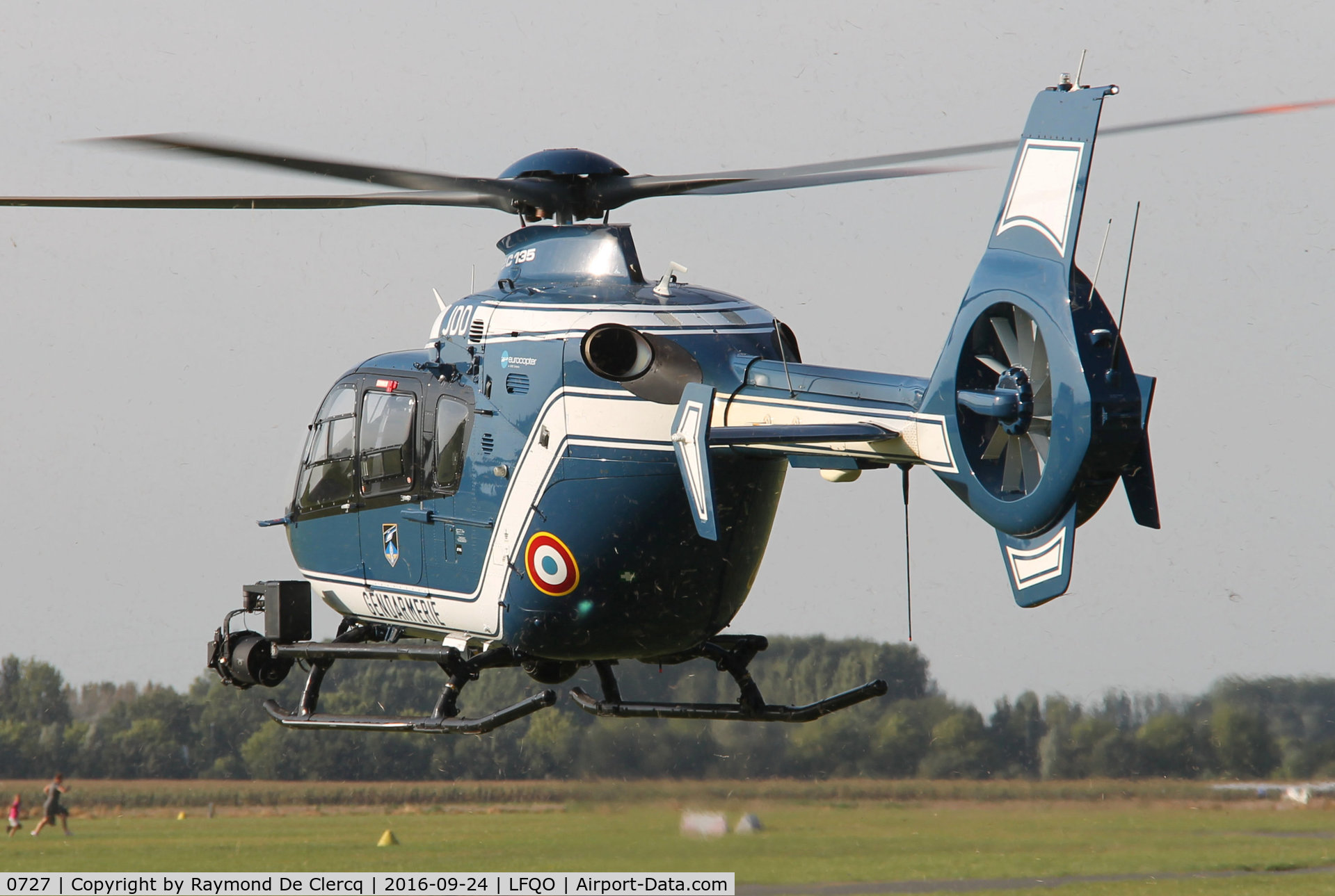 0727, 2009 Eurocopter EC-135T-2 C/N 0727, At Lille-Marcq.