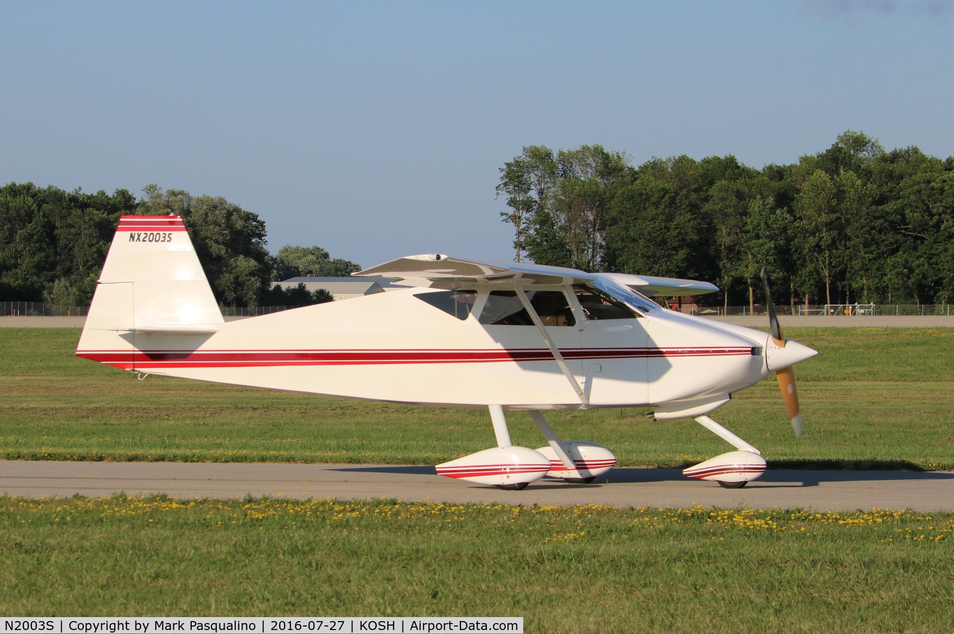 N2003S, 2002 Wittman W-8 Tailwind C/N 1140, Tailwind