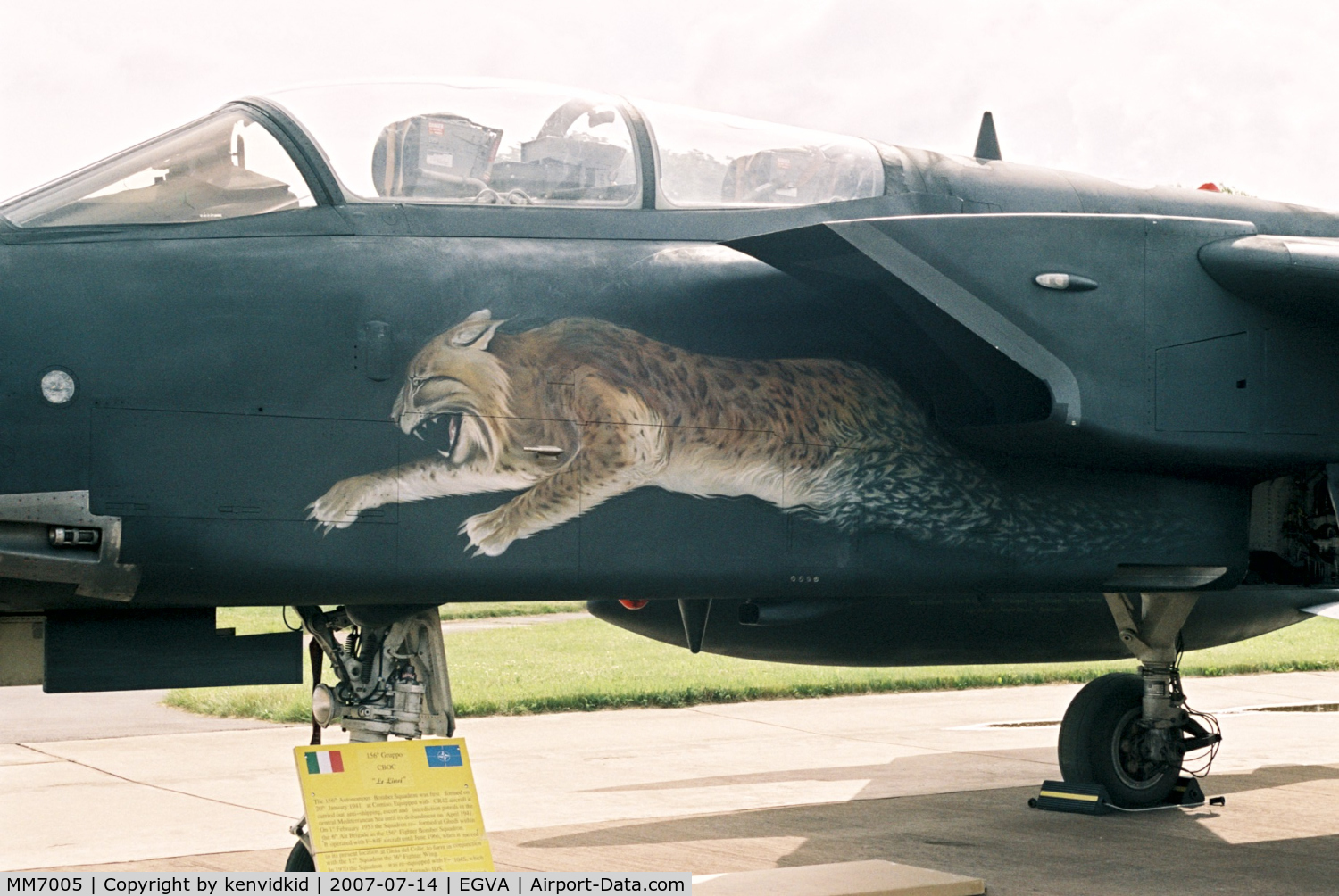 MM7005, 1982 Panavia Tornado IDS C/N 094/IS004/5007, On static display at 2007 RIAT.