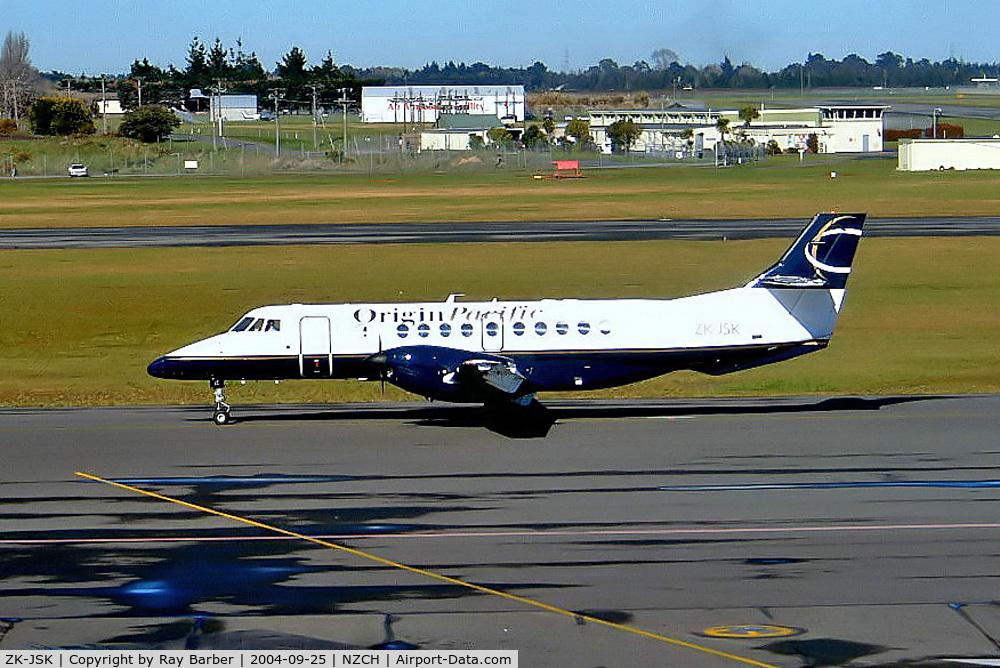 ZK-JSK, 1994 British Aerospace Jetstream 41 C/N 41049, BAe Jetstream 41 [41049] (Origin Pacific Airways) Christchurch-Int'l~ZK 25/09/2004